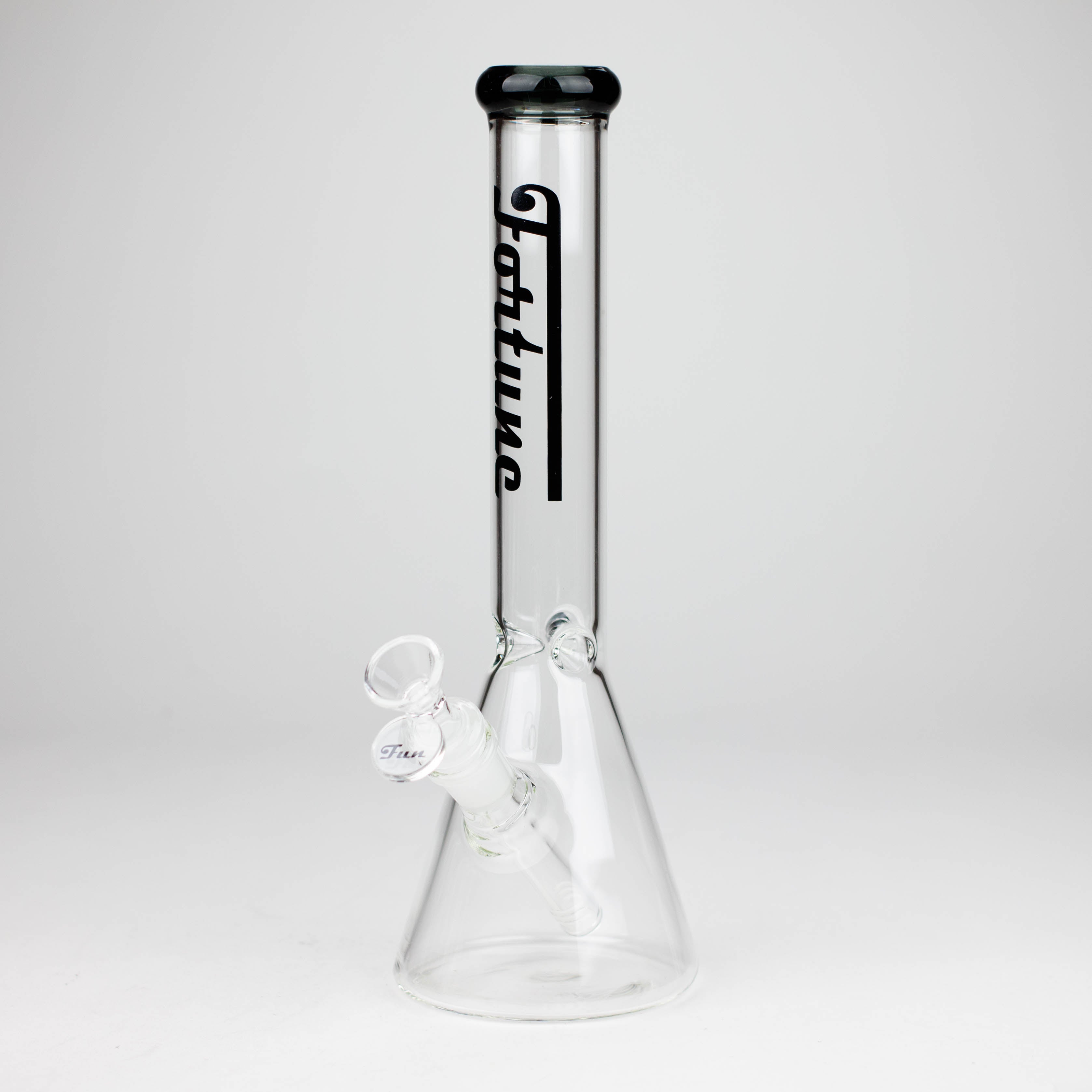 Fortune | 12“ 4mm Color Accented Beaker Bong [123804]