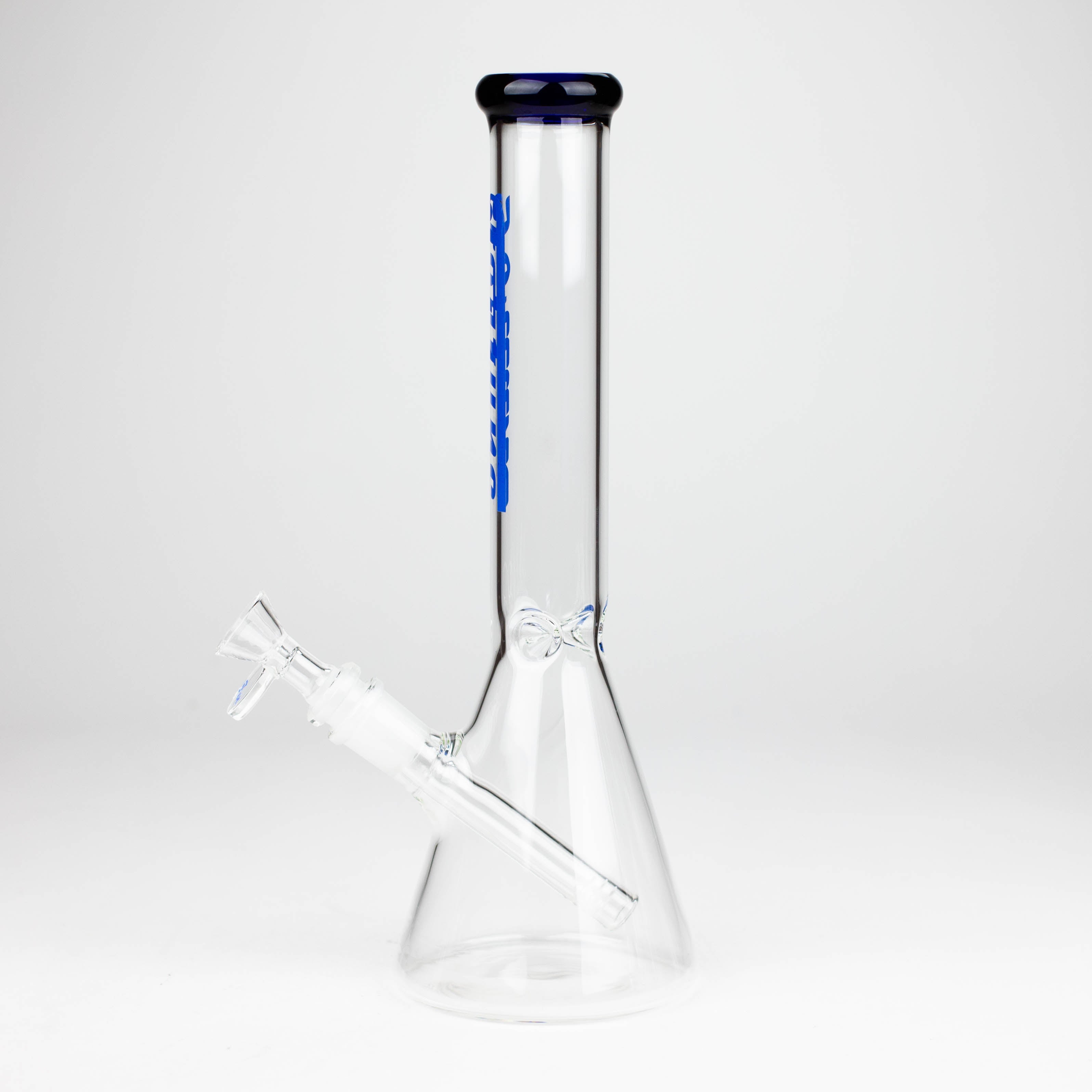 Fortune | 12“ 4mm Color Accented Beaker Bong [123804]