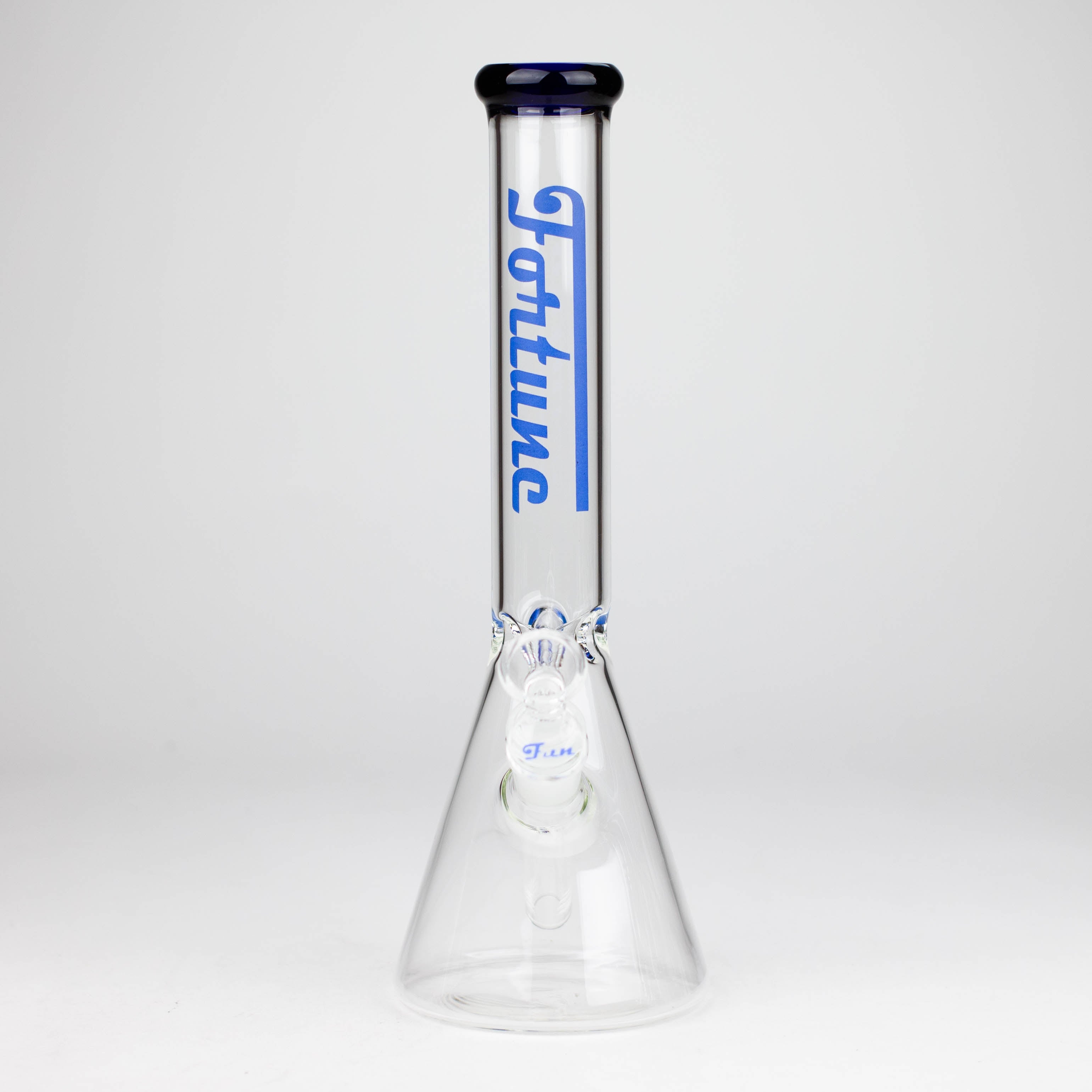 Fortune | 12“ 4mm Color Accented Beaker Bong [123804]
