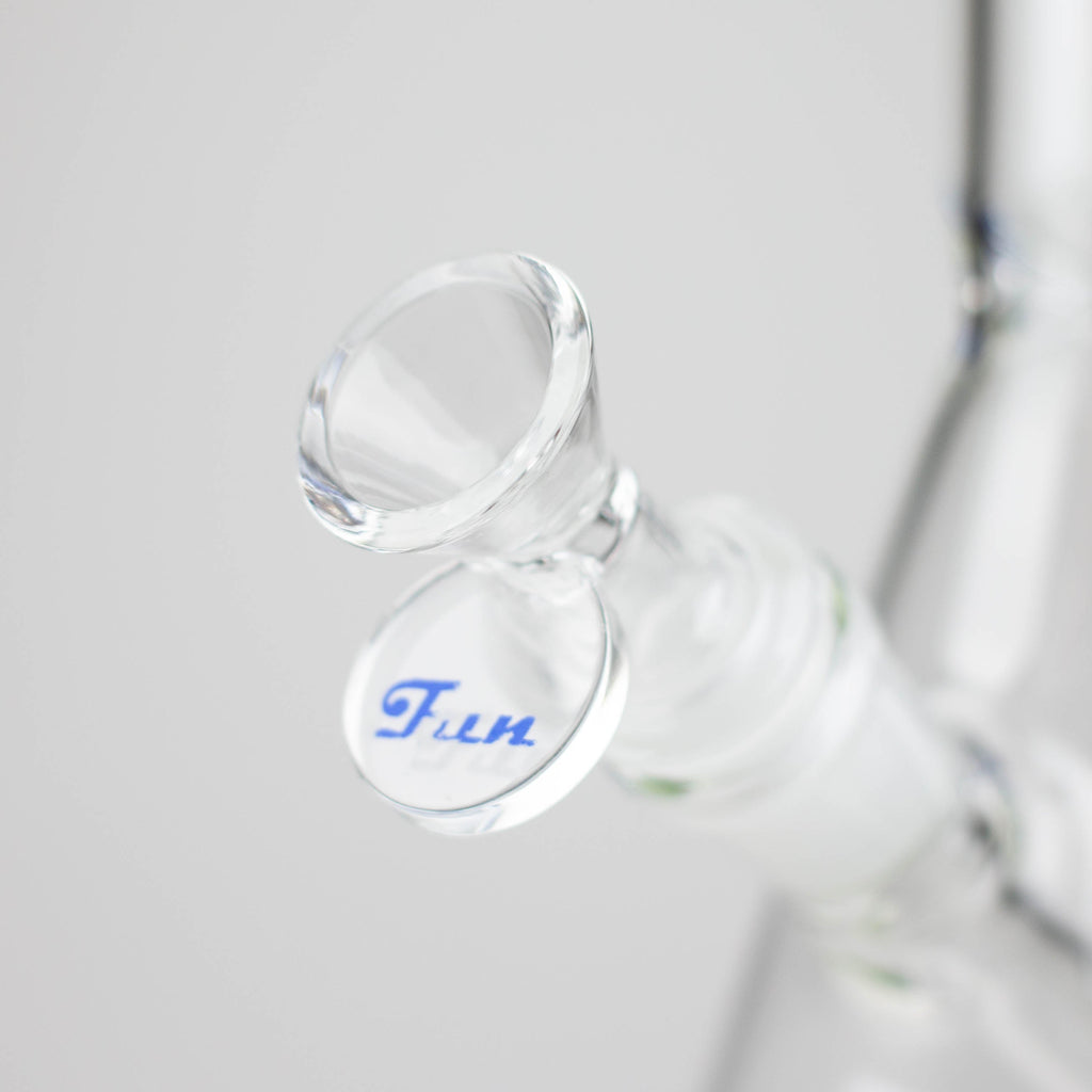 Fortune | 12“ 4mm Color Accented Beaker Bong [123804]