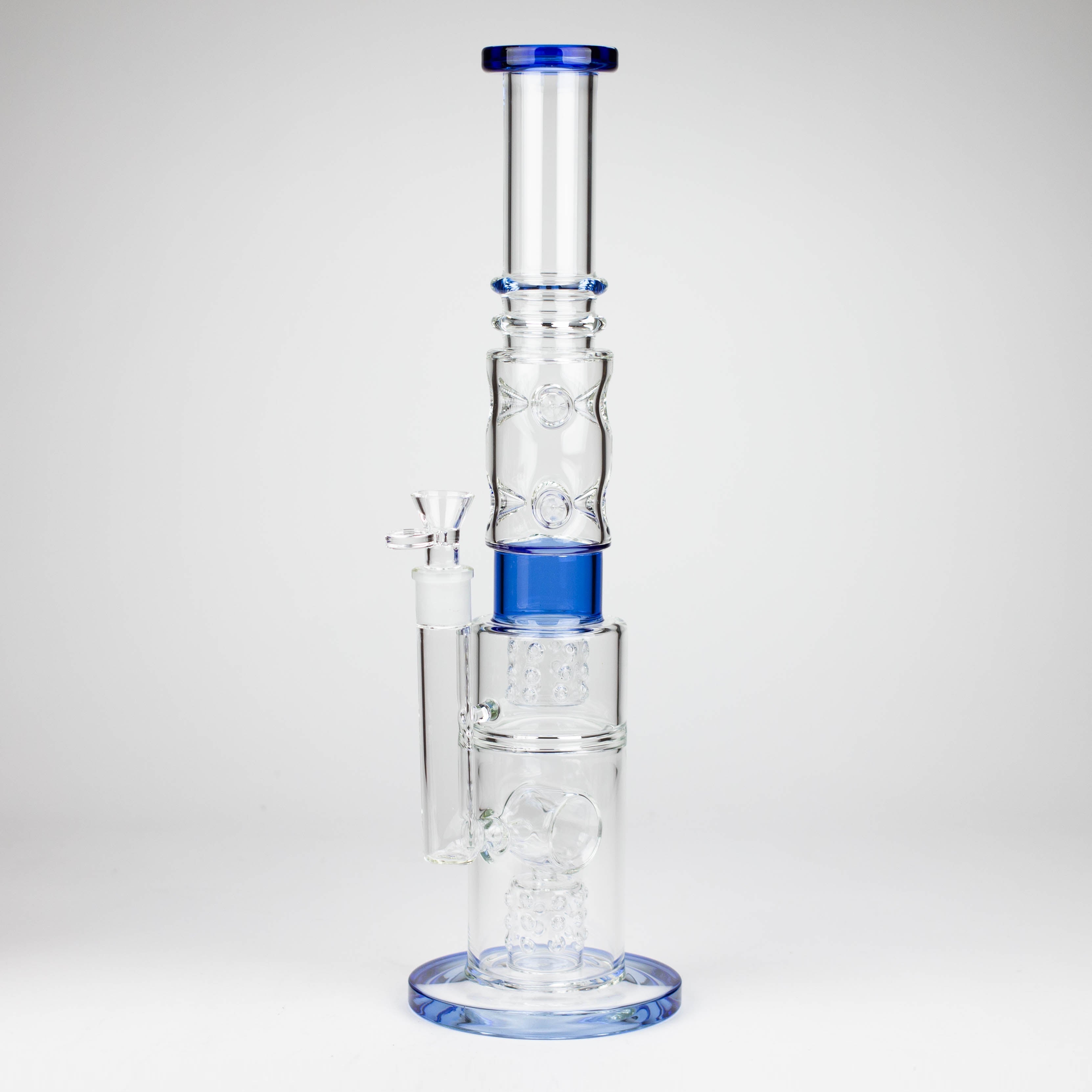 Fortune | 18" Straight Glass Bong [Bong 005]