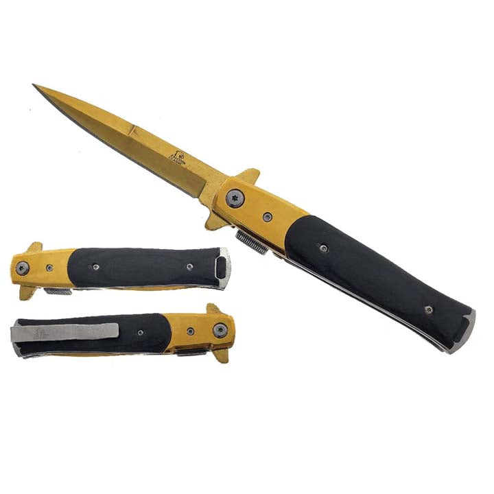 Falcon | 8-3/4" Gold Hunting Knife