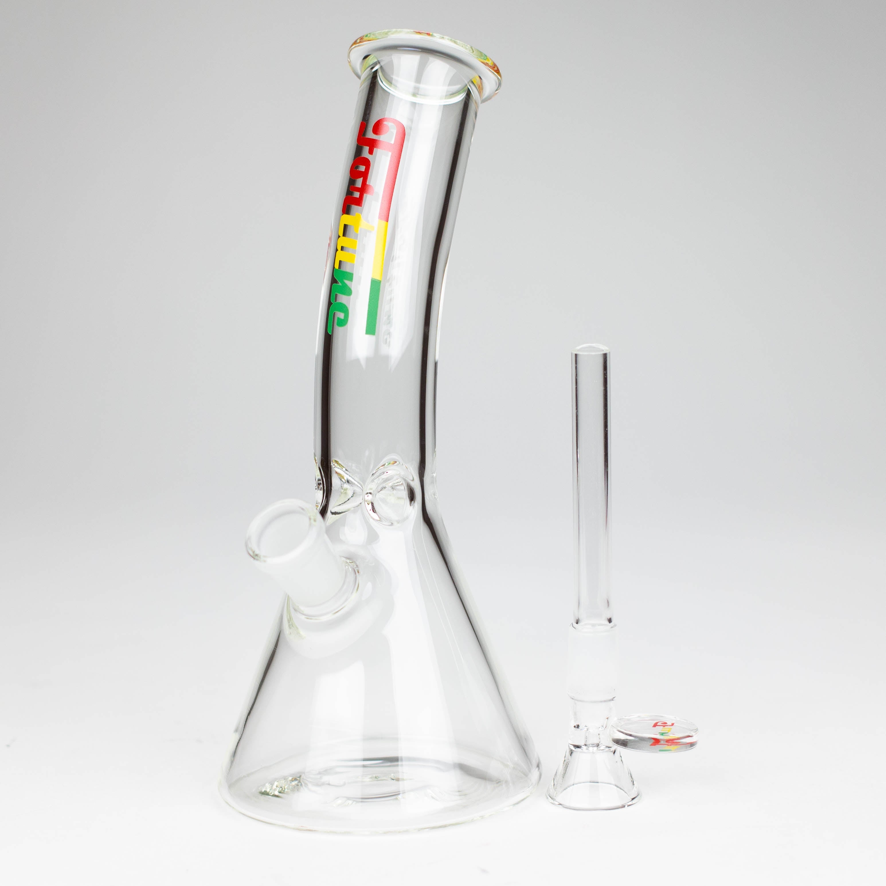 Fortune | 8" Bong With Handle Slider [8S]