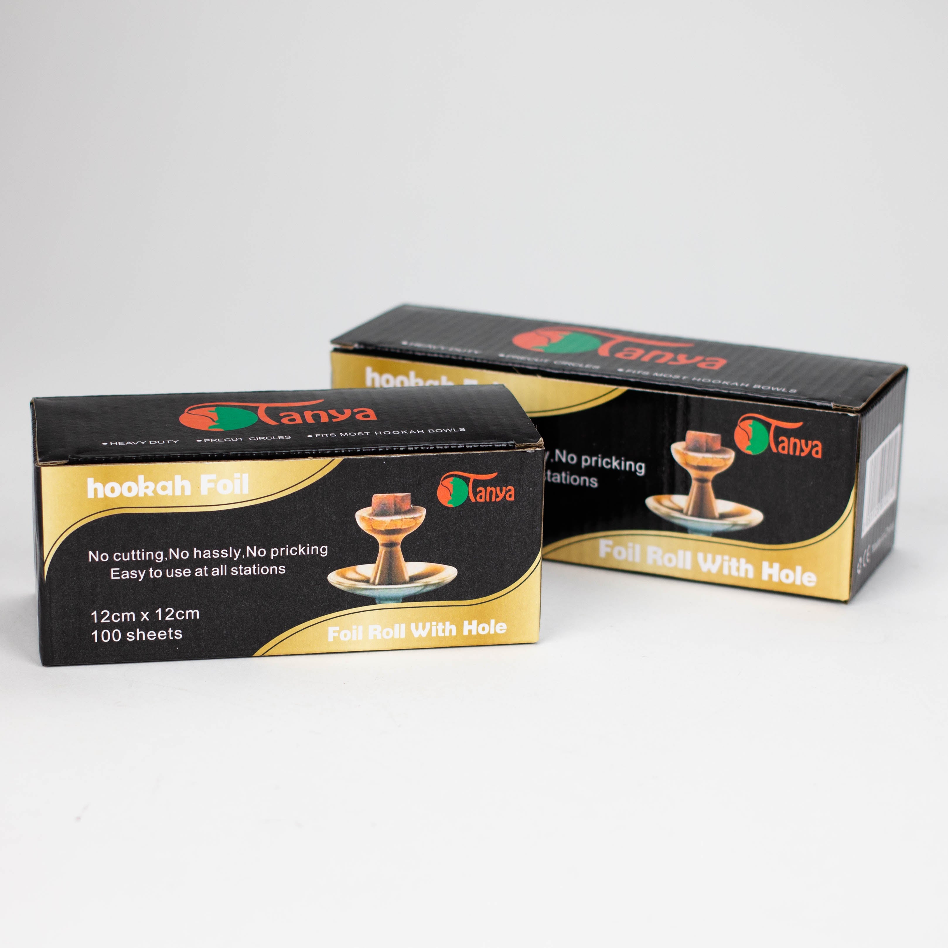 Tanya | Hookah Pre-Poked Foil Roll 100 Sheets