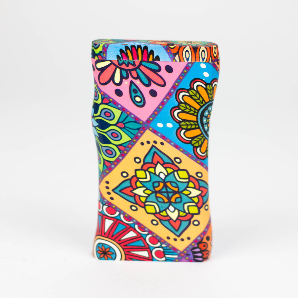 Plastic Dugout with glass one hitter -Assorted design [C067]