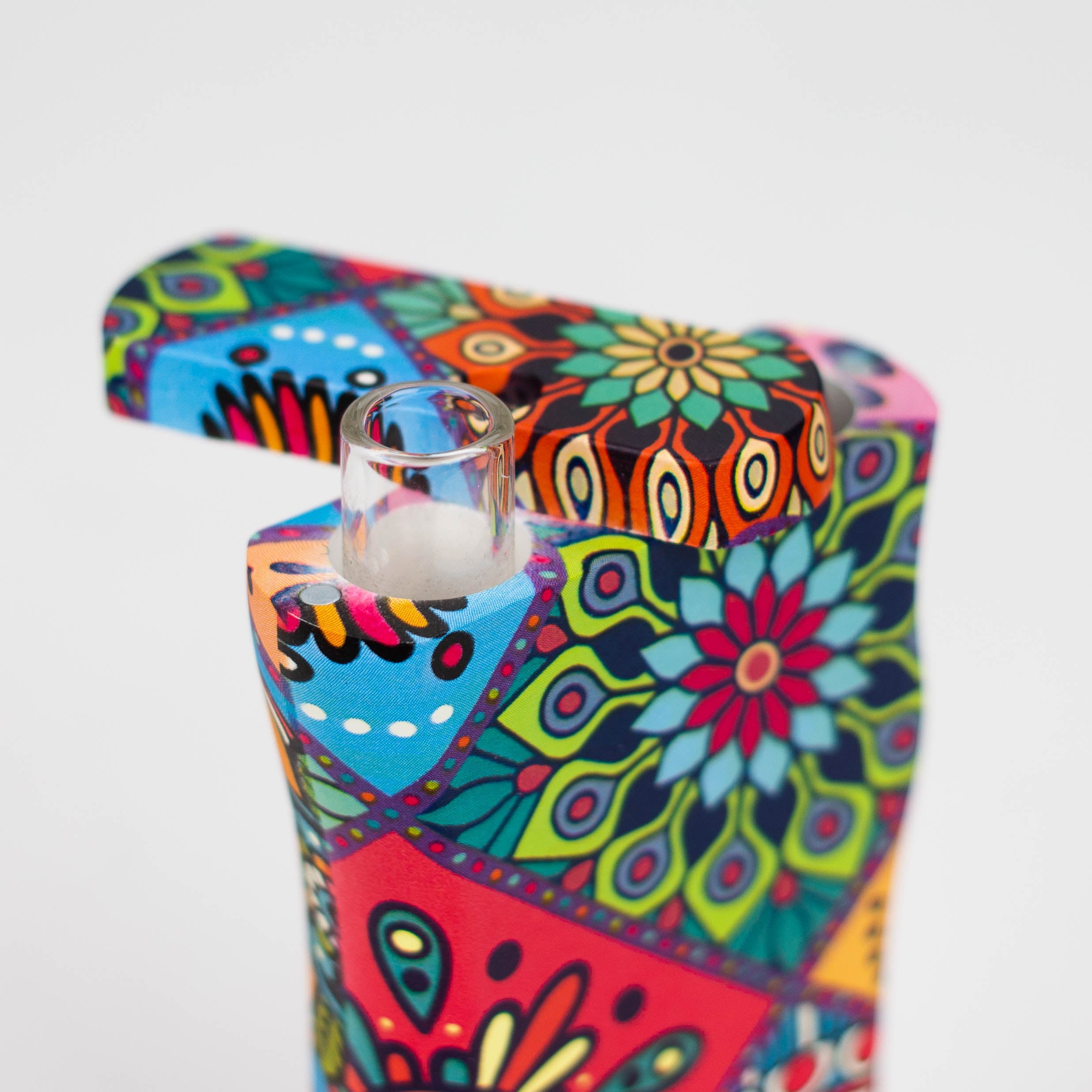 Plastic Dugout with glass one hitter -Assorted design [C067]
