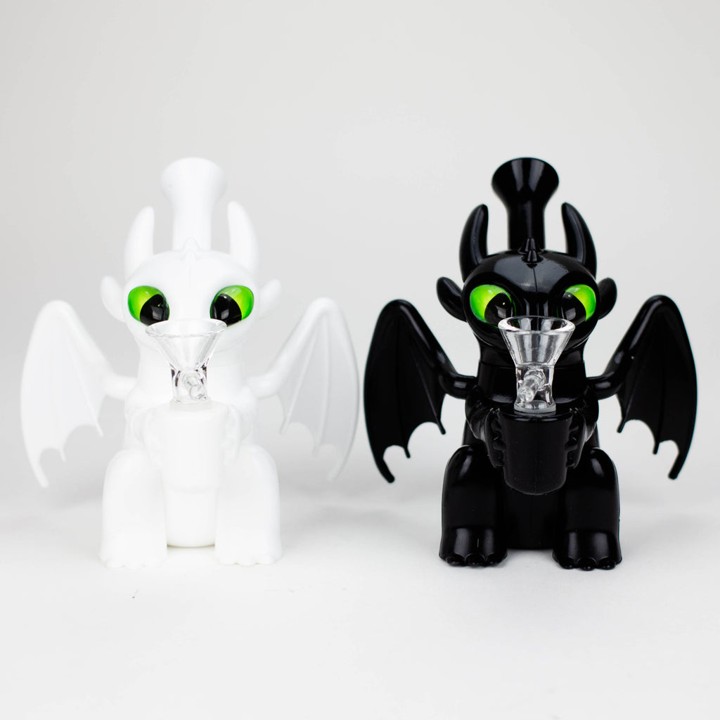 5.5" Dragon Silicone Water Pipe -Assorted [H239]