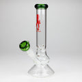 Volcano | 10" Glass Bong with Bowl [AK2034]