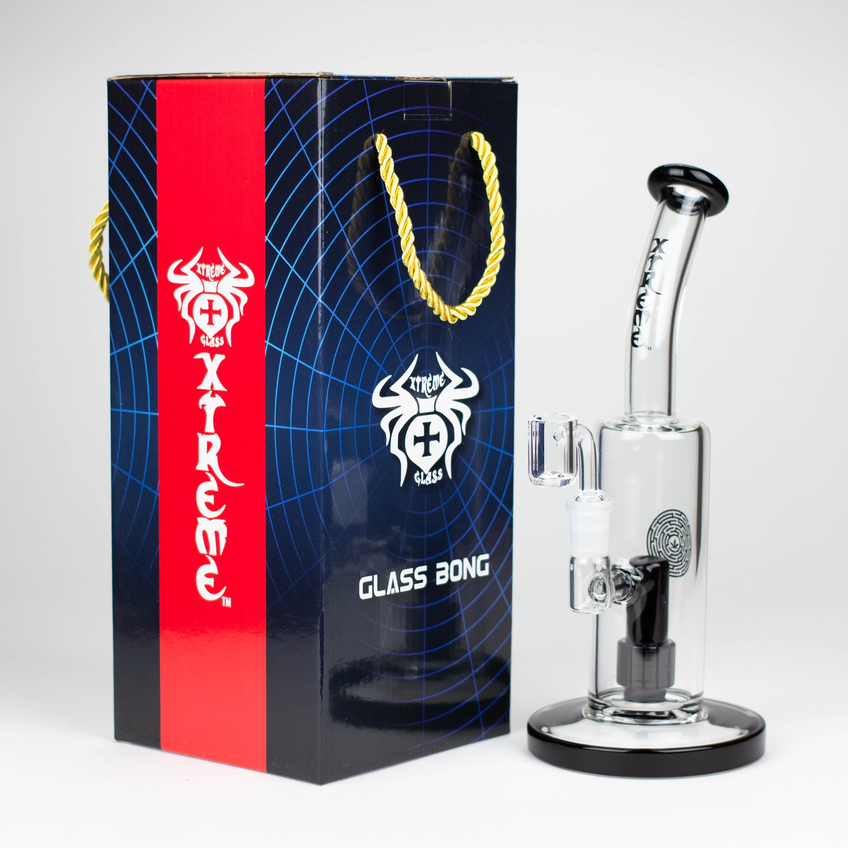 Xtreme | 10" Dual Functions rig with quartz banger [B3]