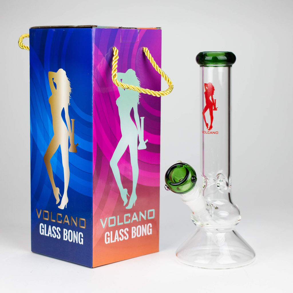 Volcano | 10" Glass Bong with Bowl [AK2034]