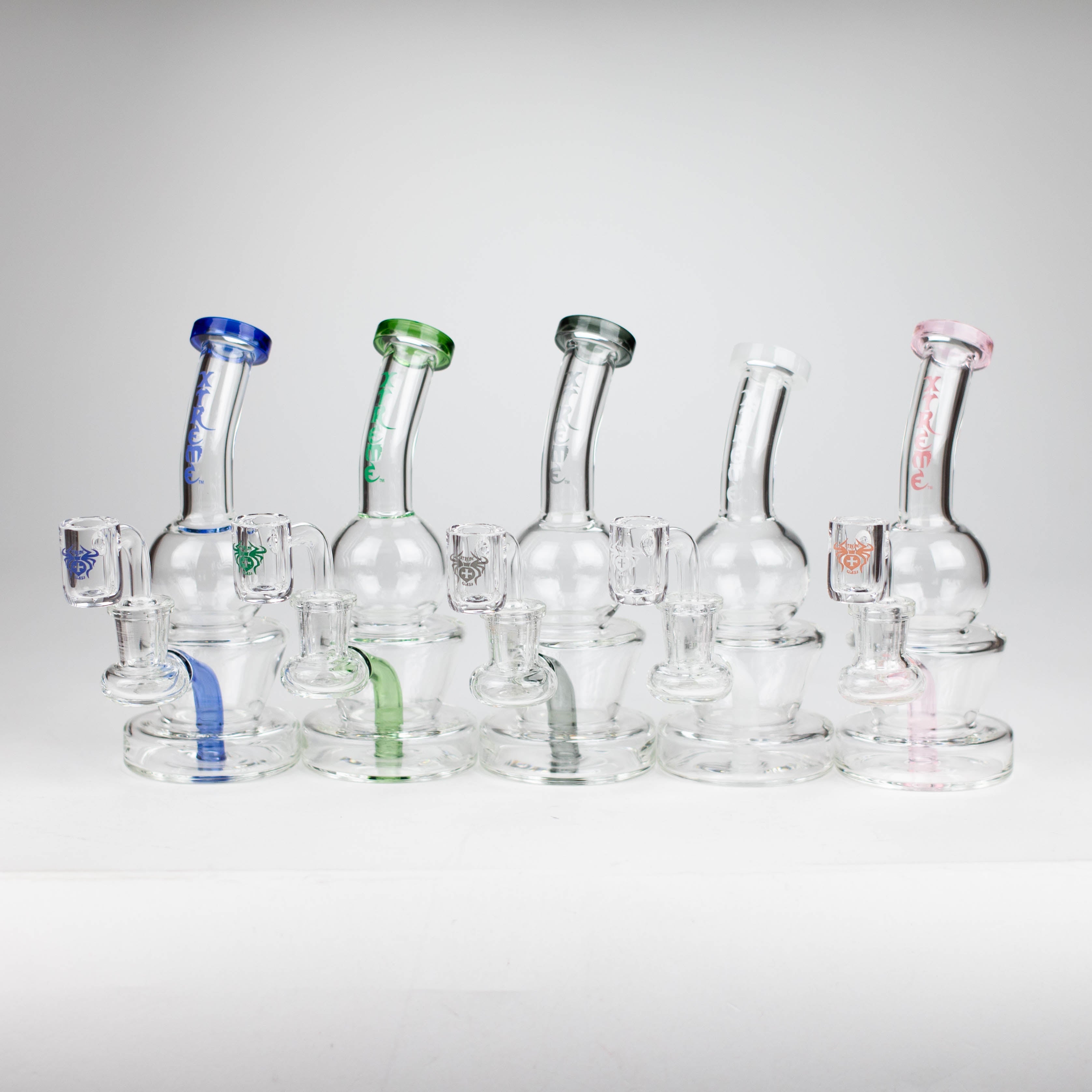 Xtreme | 6.9" Glass 2-in-1 bubbler [DCK010]