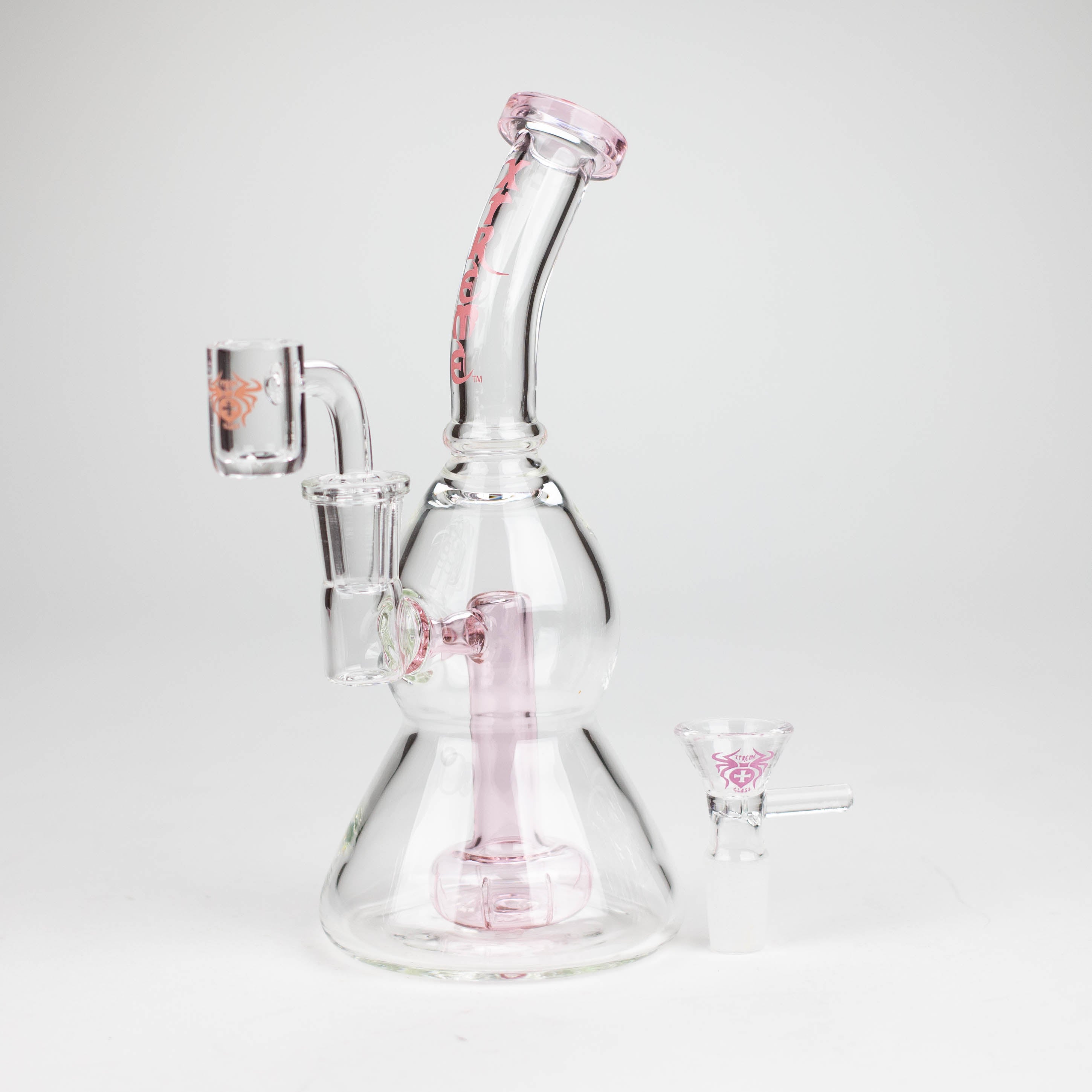 Xtreme | 7.8" Glass 2-in-1 bubbler [DCK012]