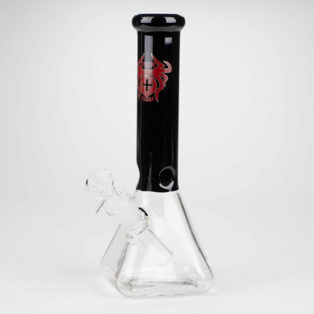 Xtreme | 10" Pyramid glass water bong [AK085]