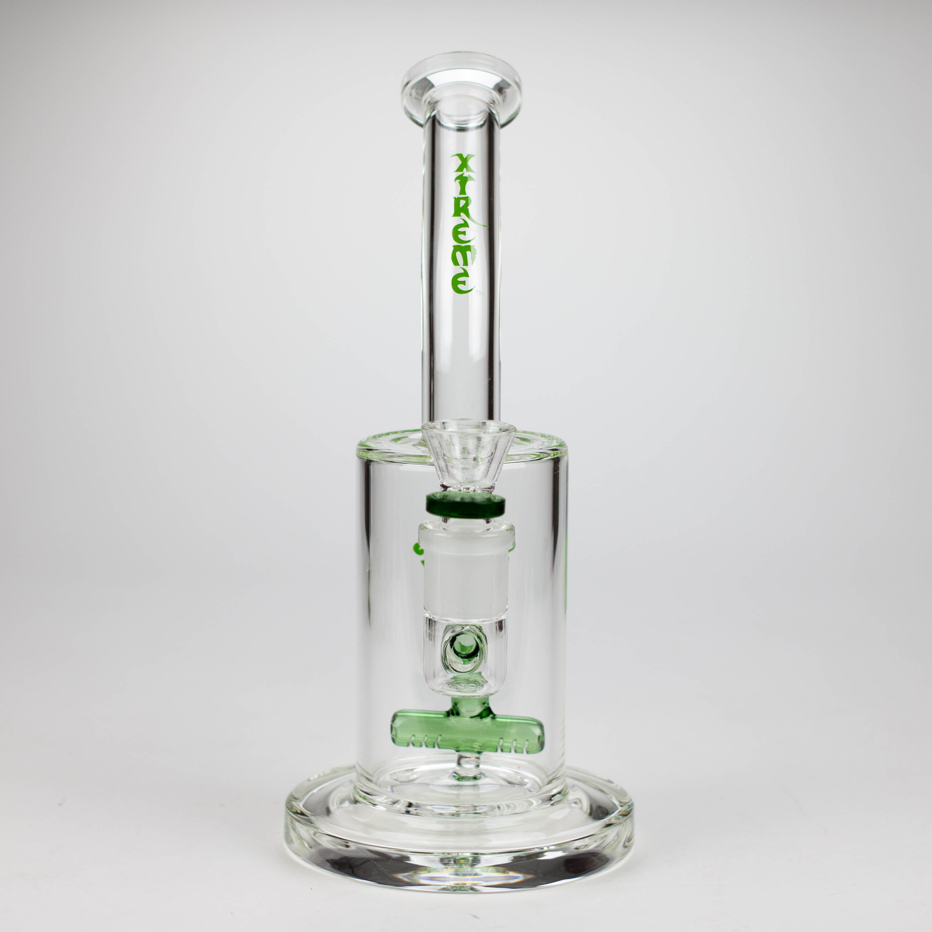 Xtreme | 10" T-diffuser glass water bong [B10]