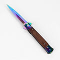 Snake Eye | 8-3/4" Wood Handle Folding pocket Knife [PK-962]