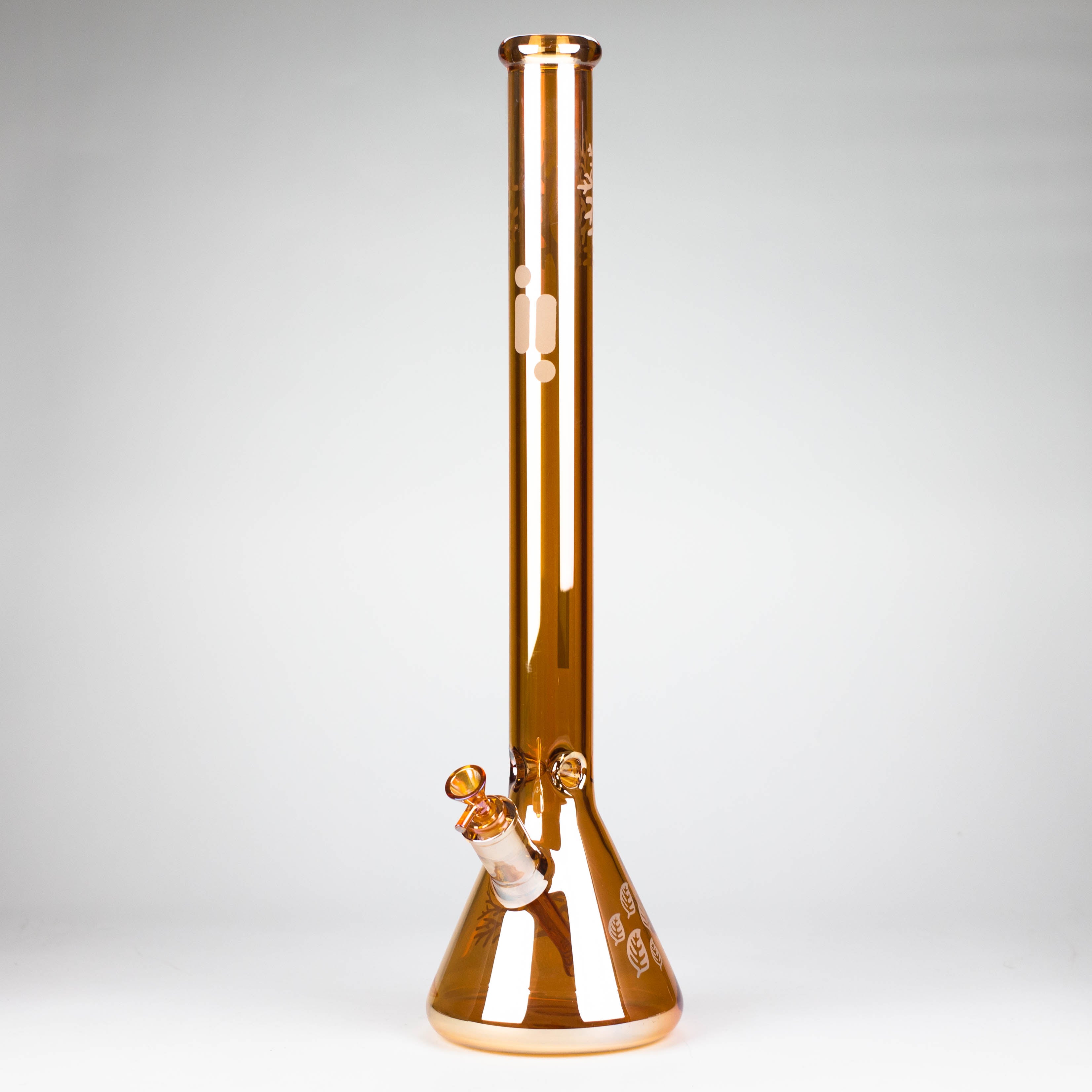 Infyniti |24" Tree of Life 7 mm metallic glass water bong ( GP1775 )
