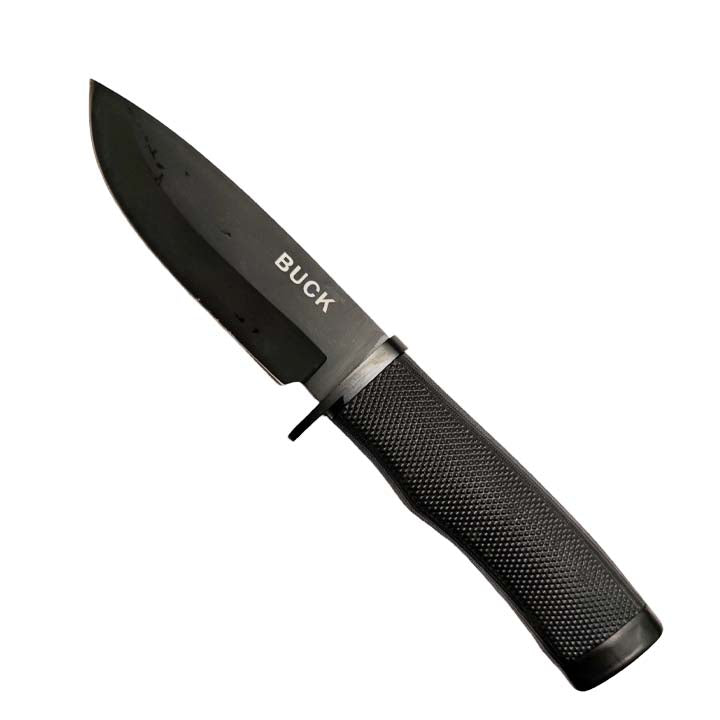 8-1/2" Full Tang Fixed Black Blade Hunting Knives