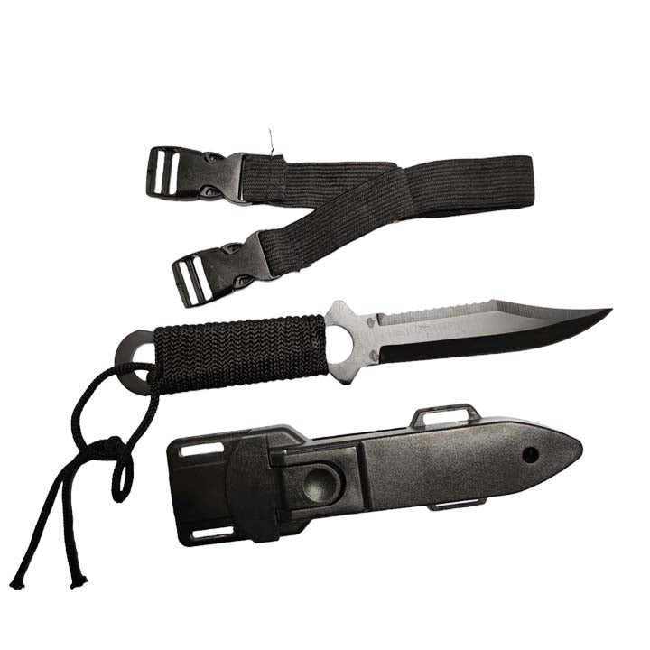 8-1/2" Full Tang Fixed Blade Hunting Knives With ABS Case