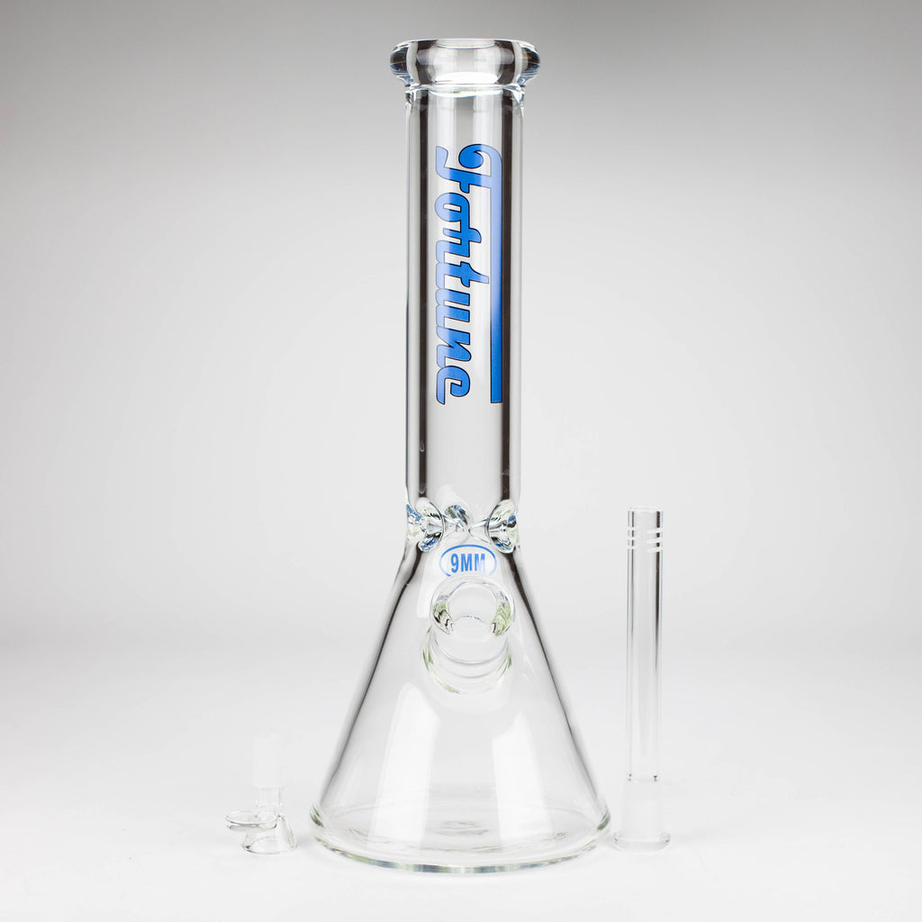 Fortune | 14" 9mm Beaker Glass Bong