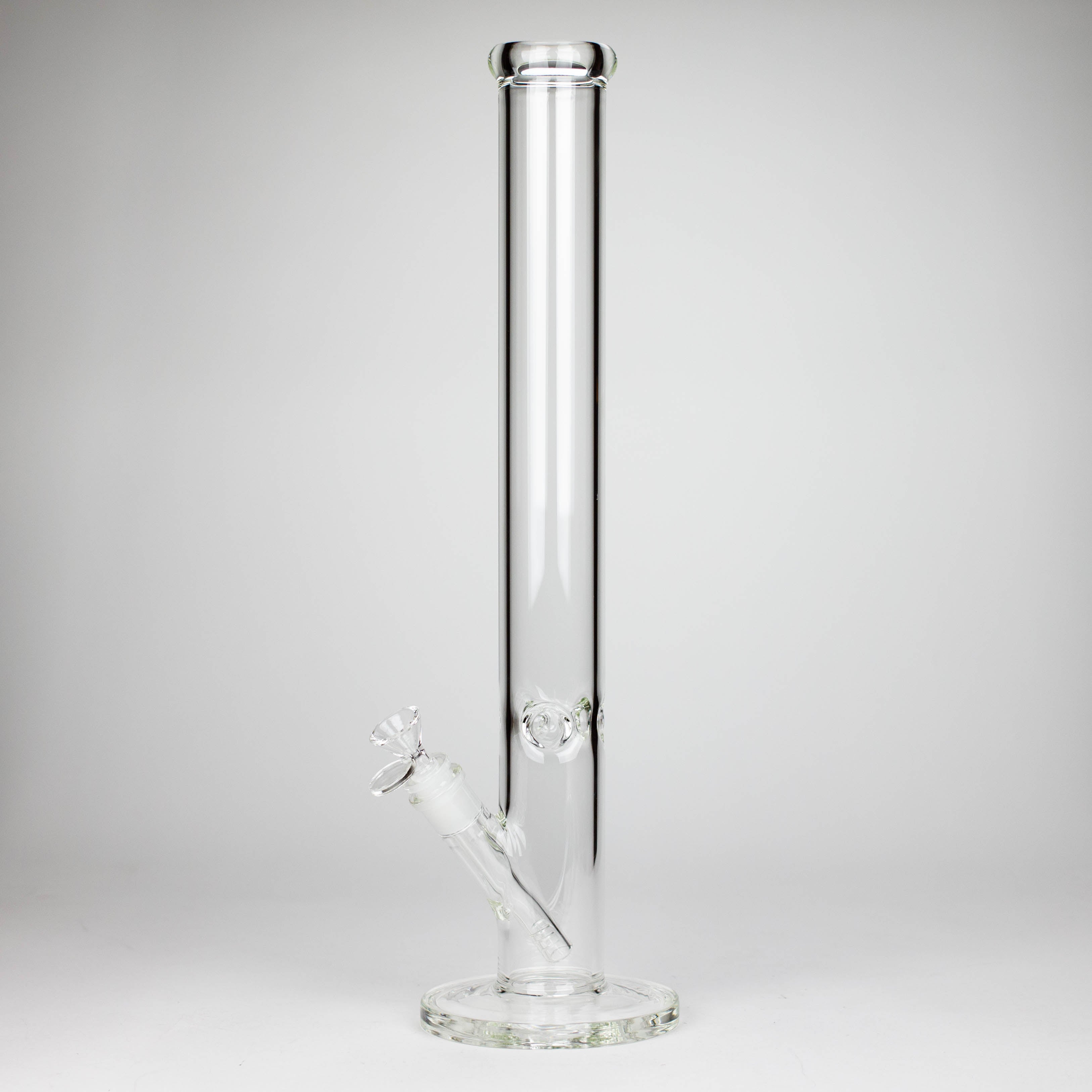18" glass tube water bong [K5-18]