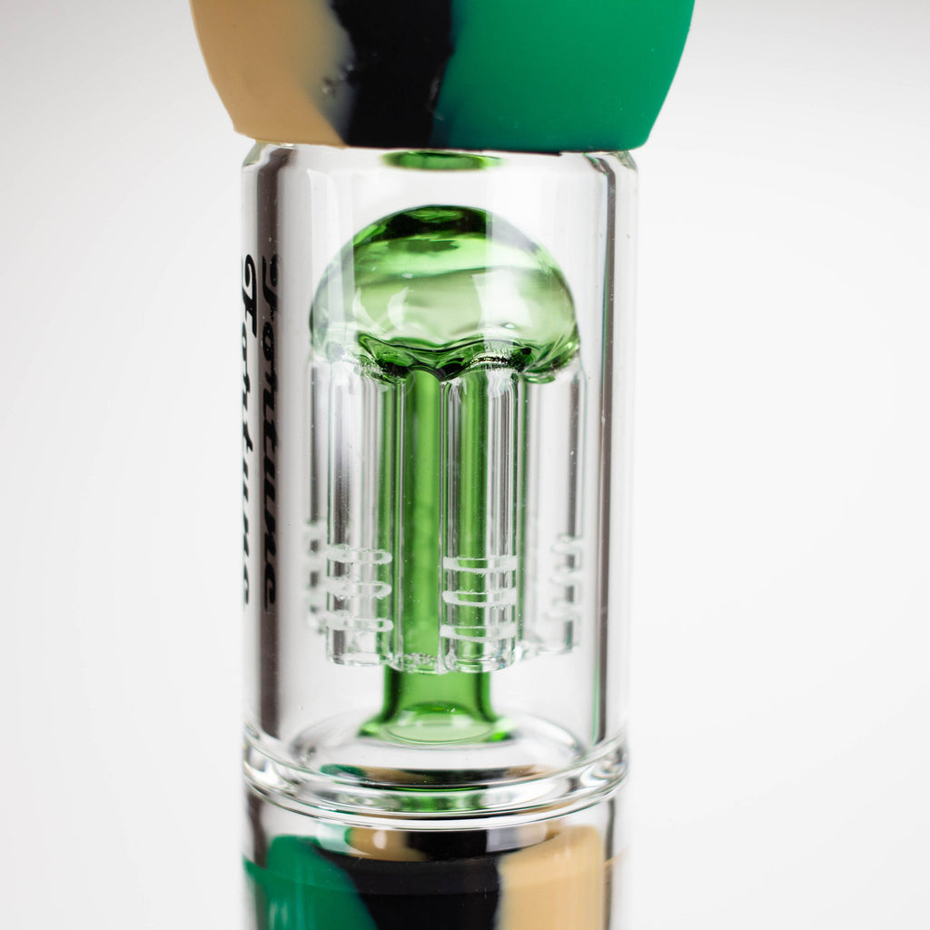 Fortune | 12.5 Inches Silicone Bong With 6 Arms percolator