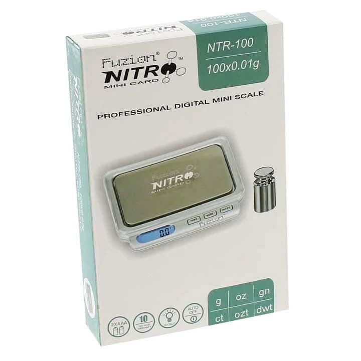 Fuzion | NTR-100 Scale 100g*0.01 with 100g Weight