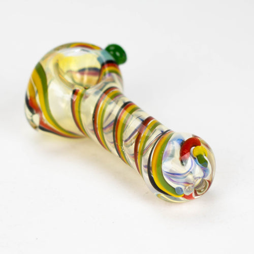 3.5" softglass hand pipe Pack of 2 [11585]