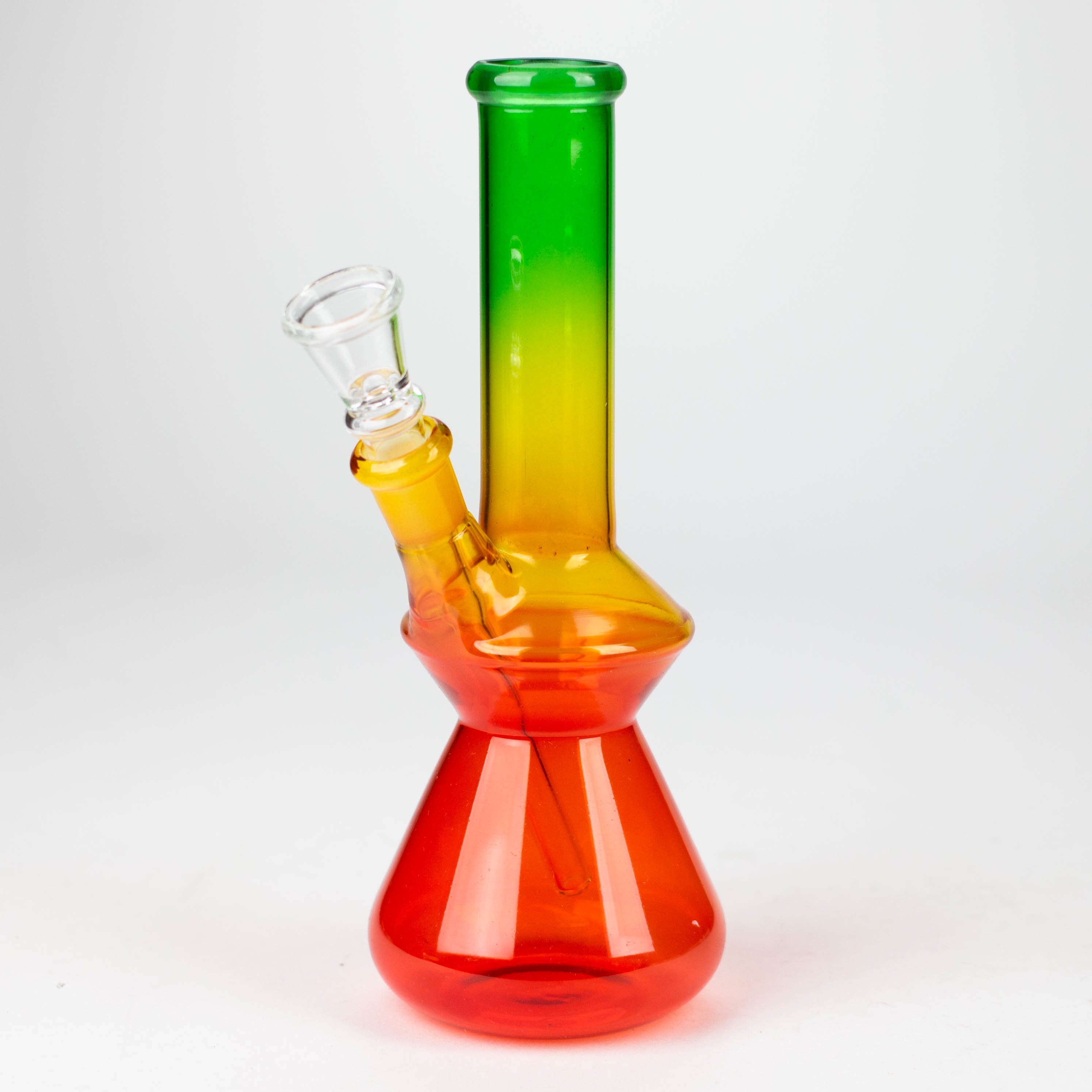7" Rasta Color Water pipe-Designs Assorted
