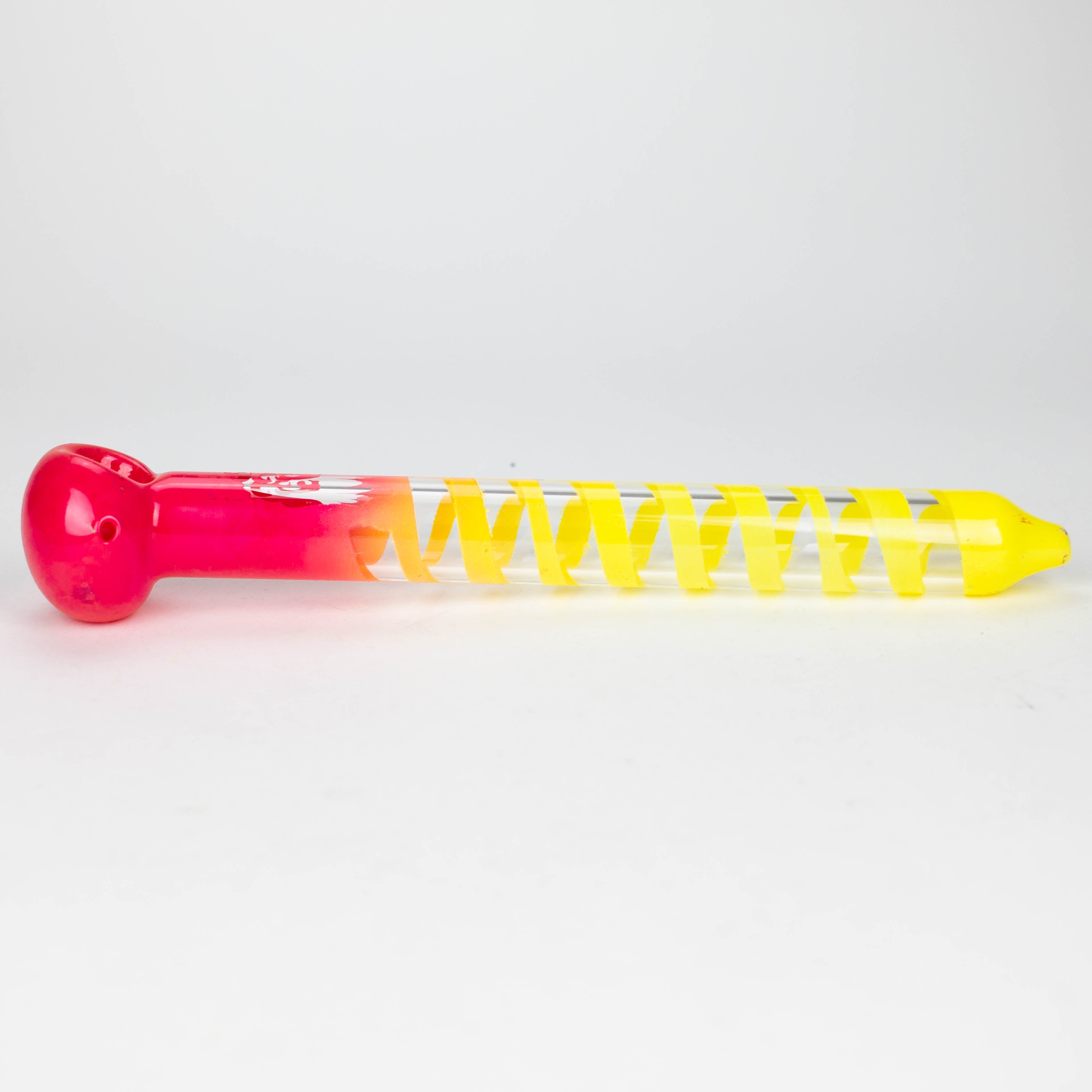 10" Pipe Rasta Bob-Color Assorted