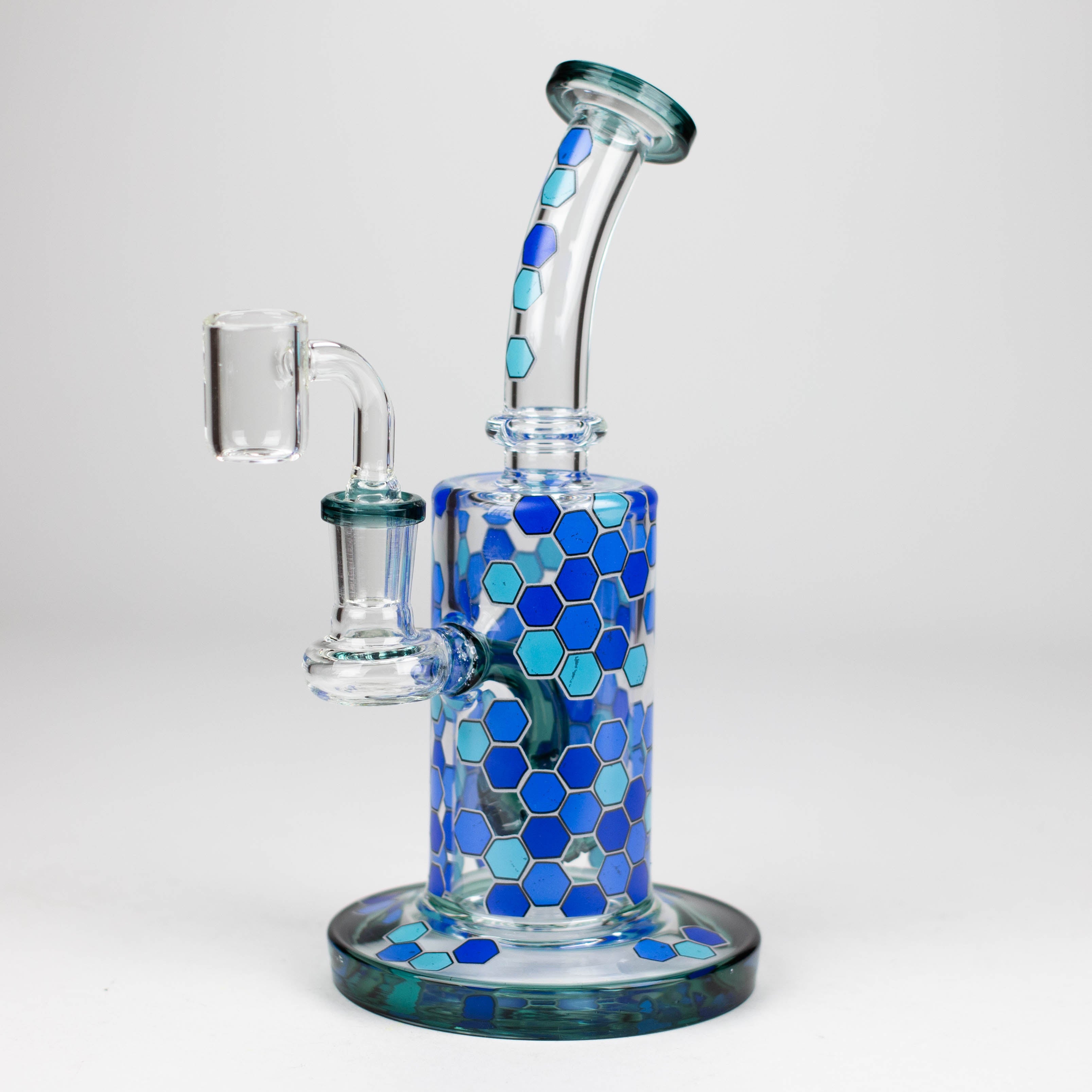 Z8" Color accented Rig With Banger and Bowl