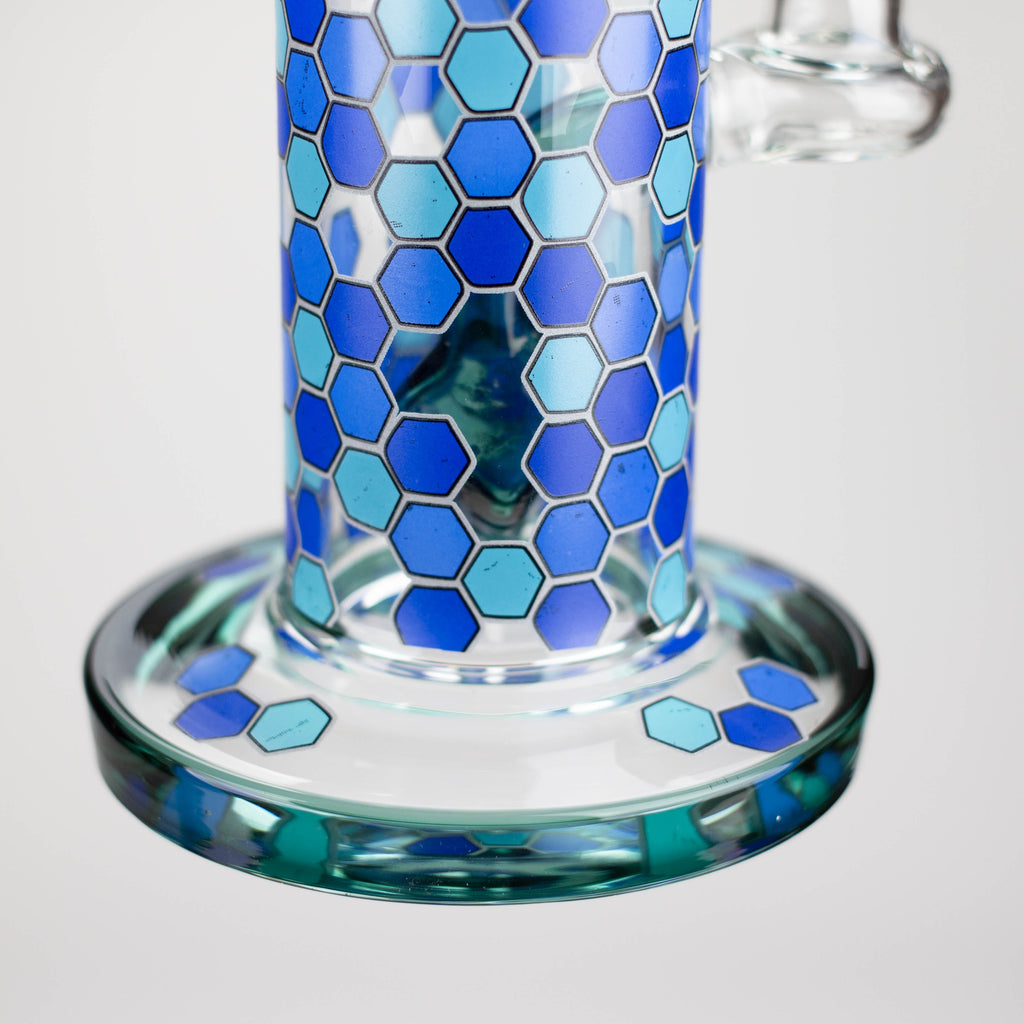 Z8" Color accented Rig With Banger and Bowl