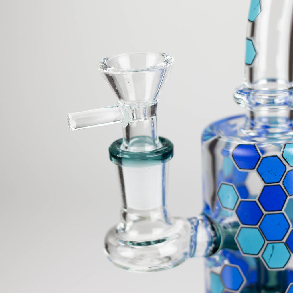Z8" Color accented Rig With Banger and Bowl
