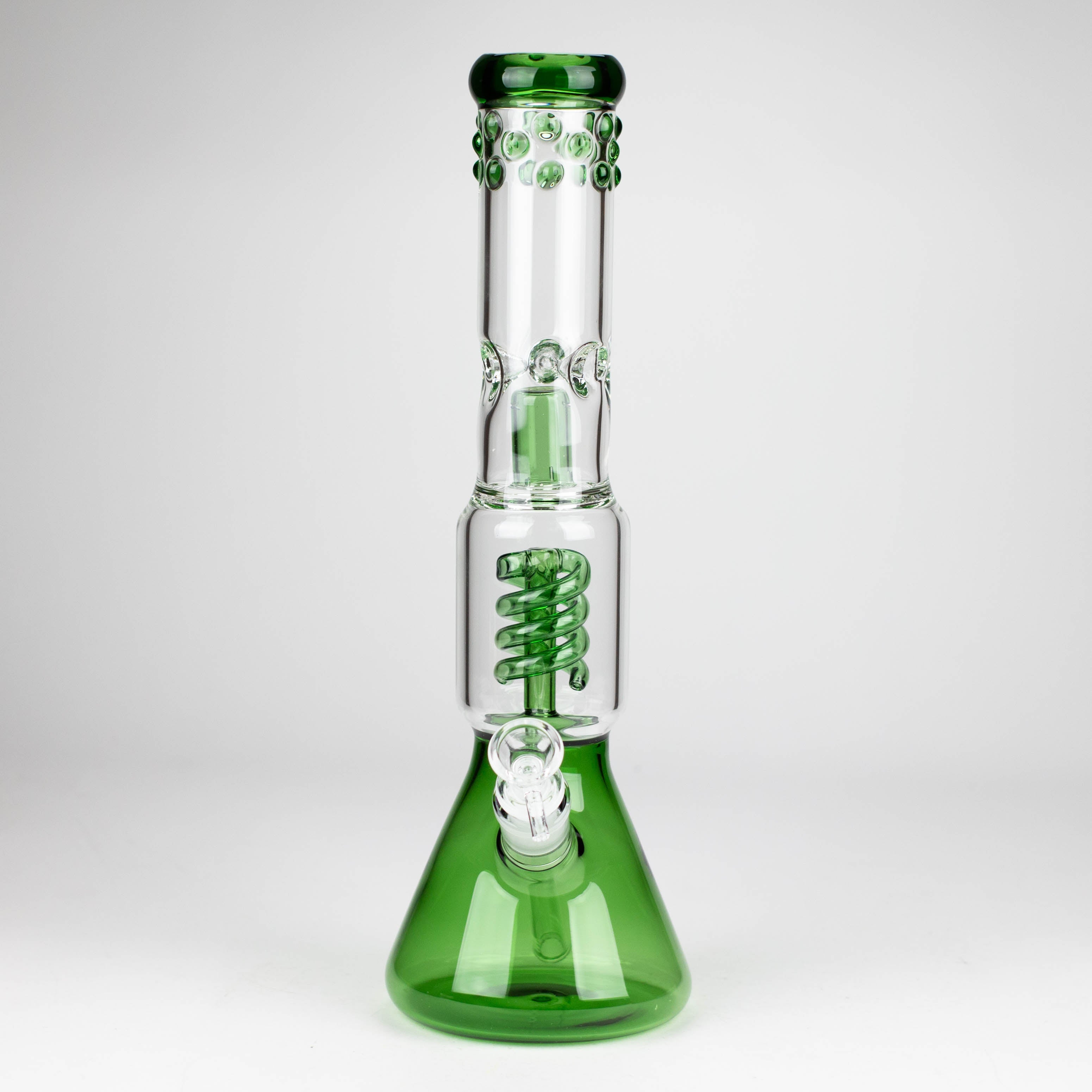 Z14" Color accented 7 mm glass water bong
