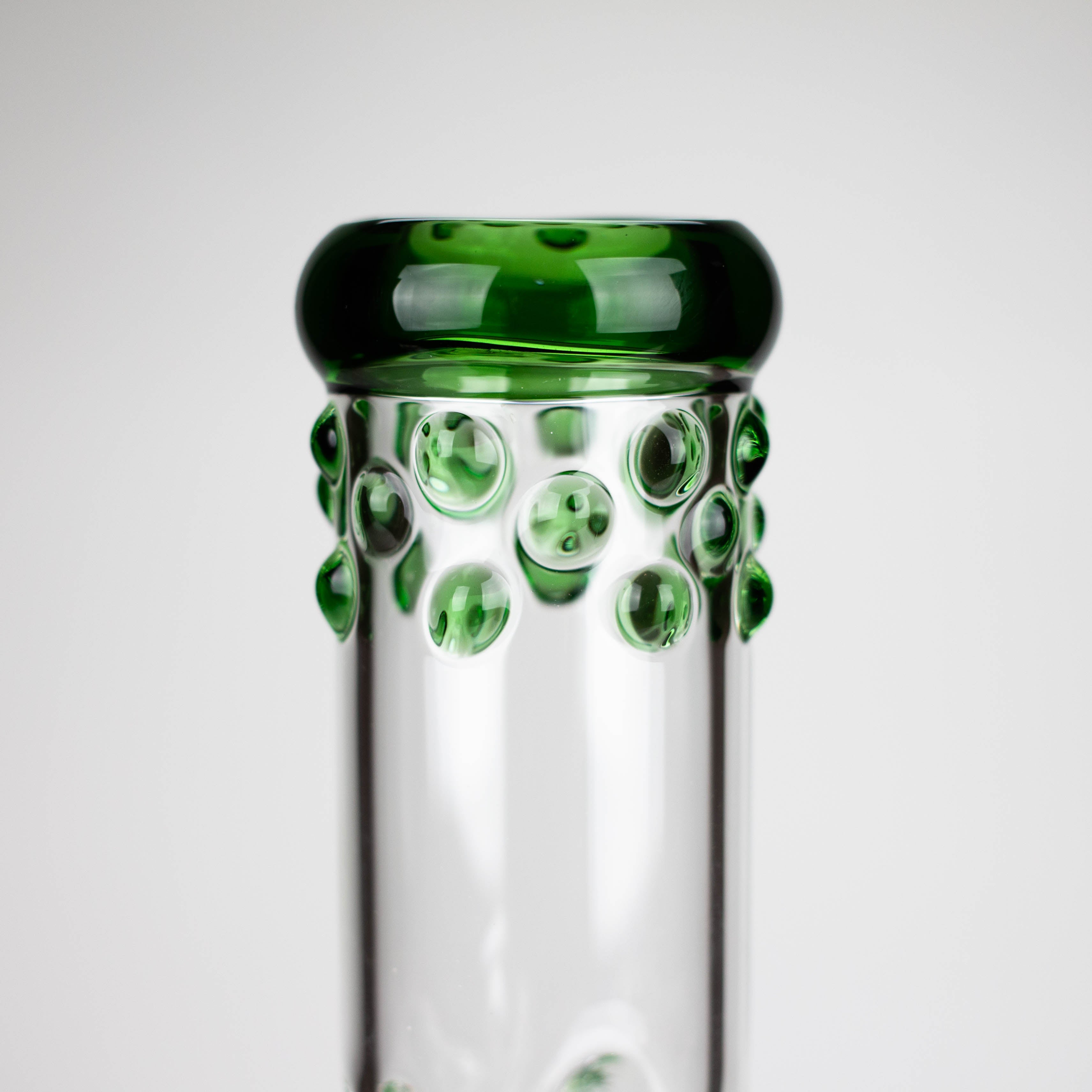 Z14" Color accented 7 mm glass water bong