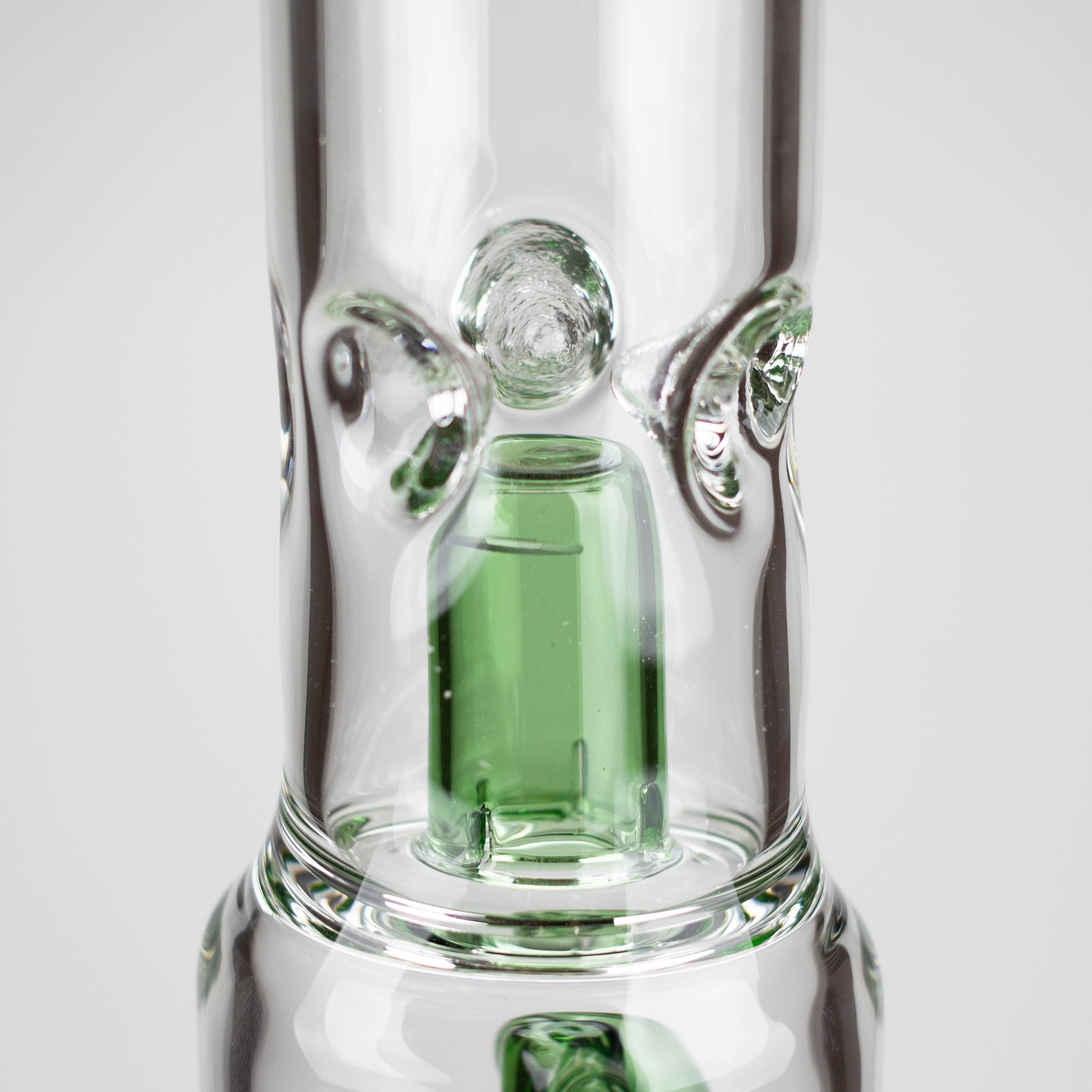 Z14" Color accented 7 mm glass water bong