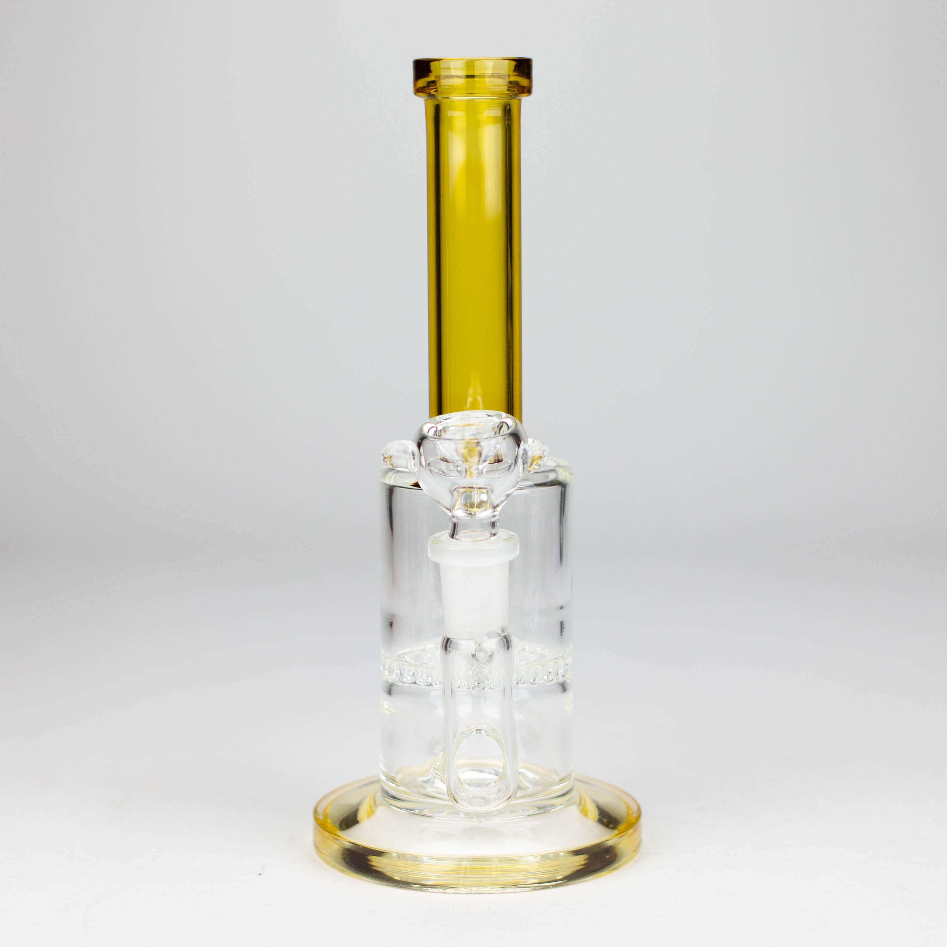 8" Glass bong with Honeycomb diffuser