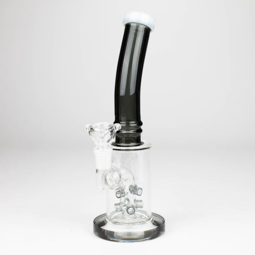 10" Glass bong with 8 holes water diffuser-Assorted