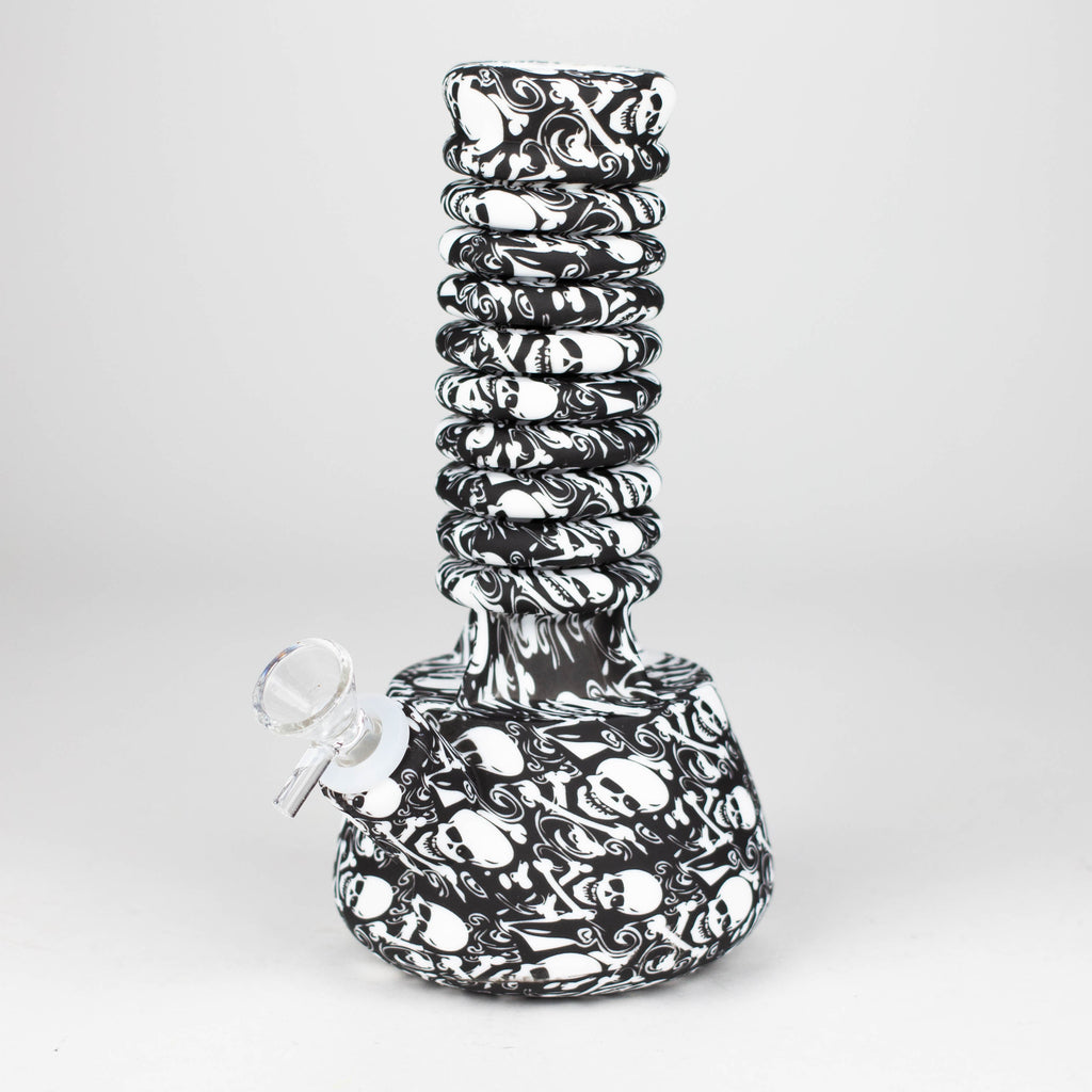 Z9"-15" extendable silicone water bong