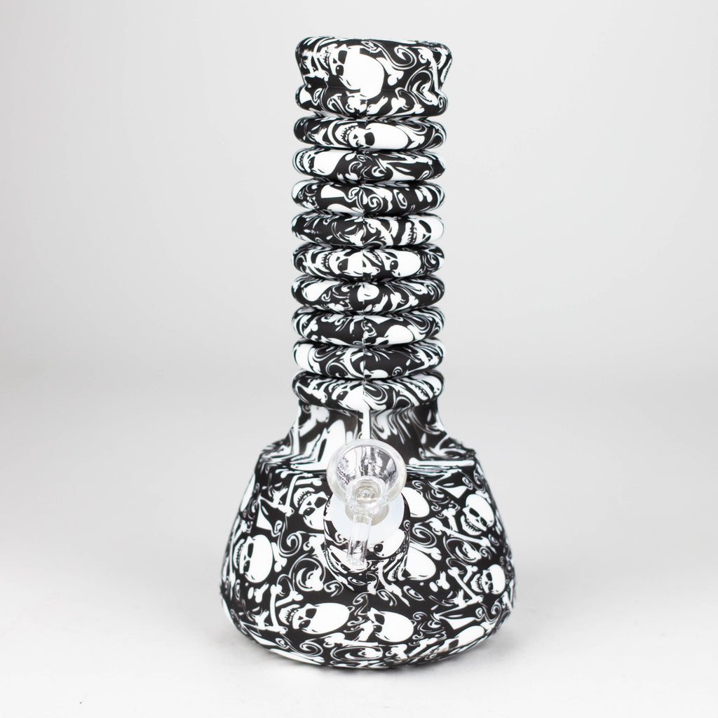 Z9"-15" extendable silicone water bong