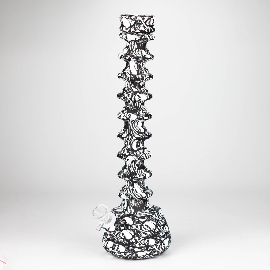 Z9"-15" extendable silicone water bong