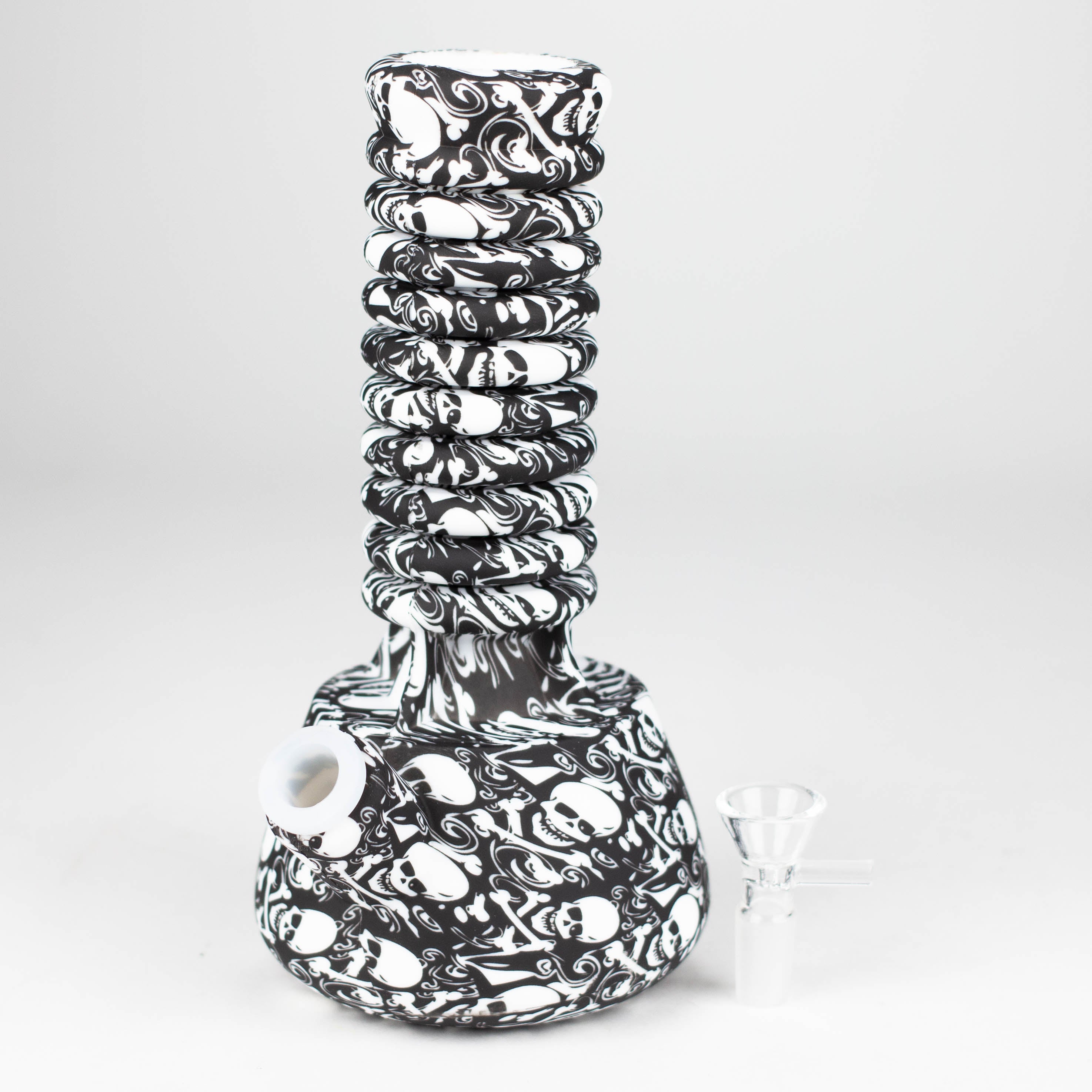 Z9"-15" extendable silicone water bong