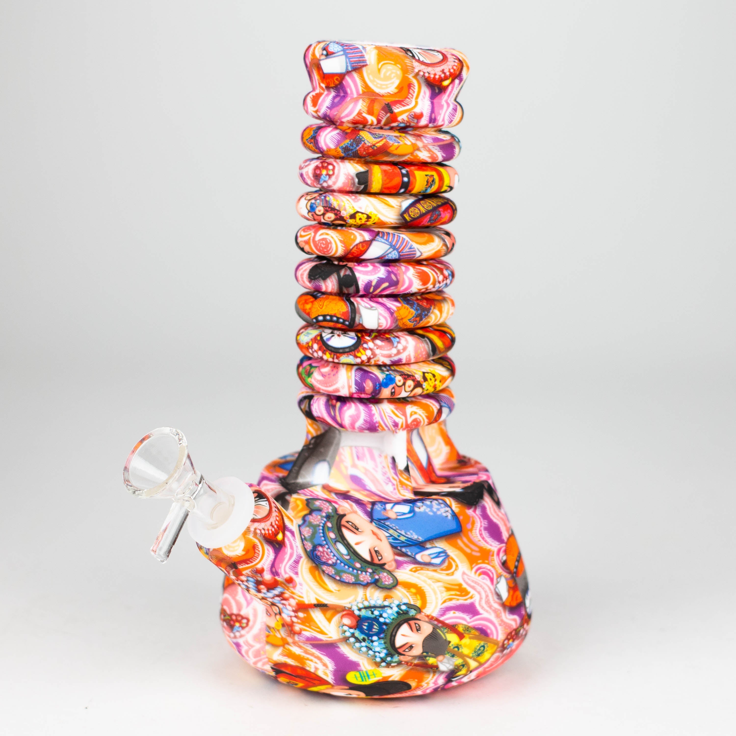 Z9"-15" extendable silicone water bong