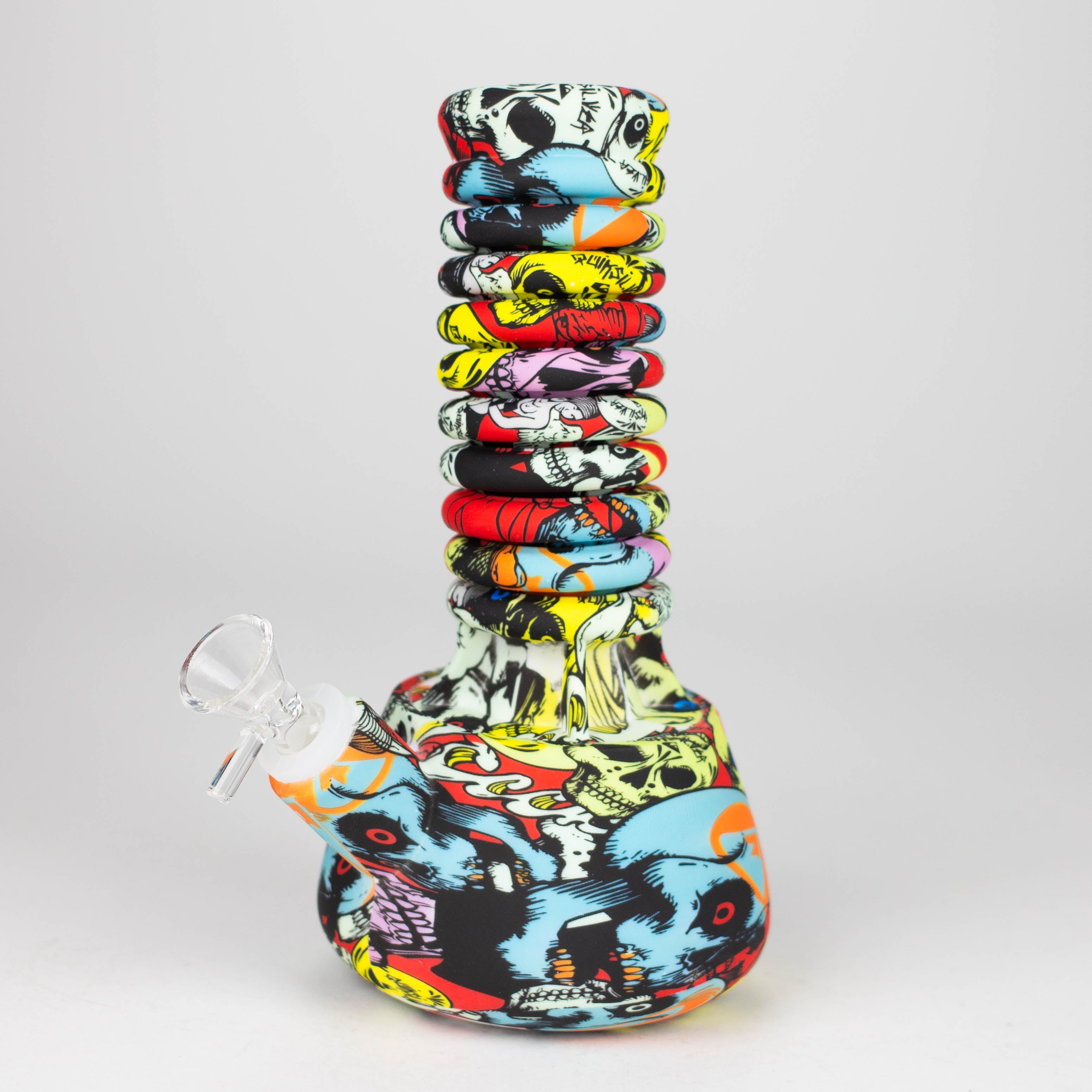 Z9"-15" extendable silicone water bong