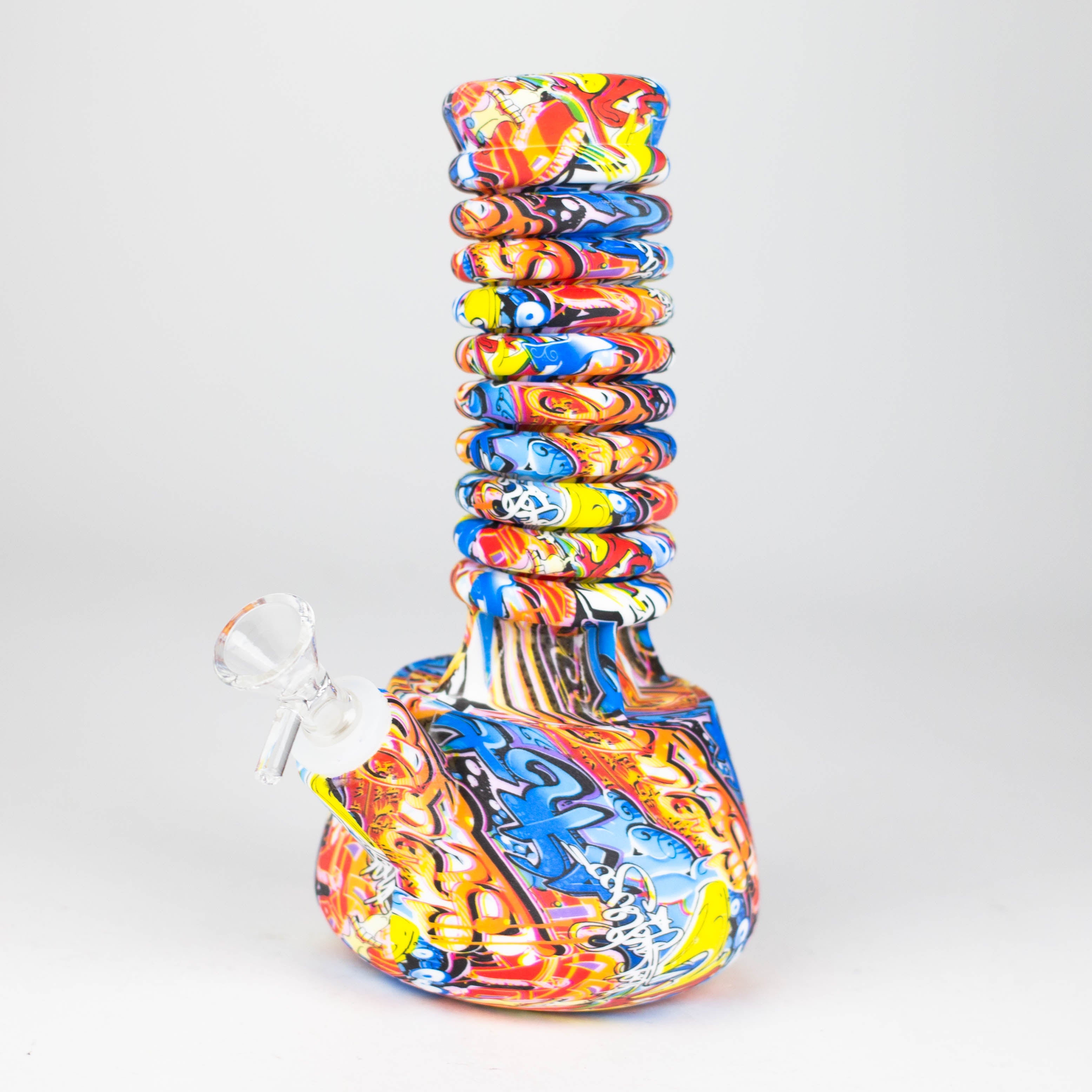 Z9"-15" extendable silicone water bong