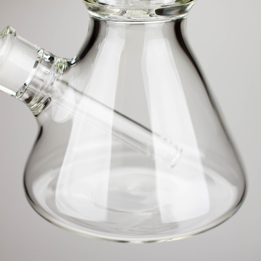 Z16" Color accented 7 mm glass water bong With Dffiuser
