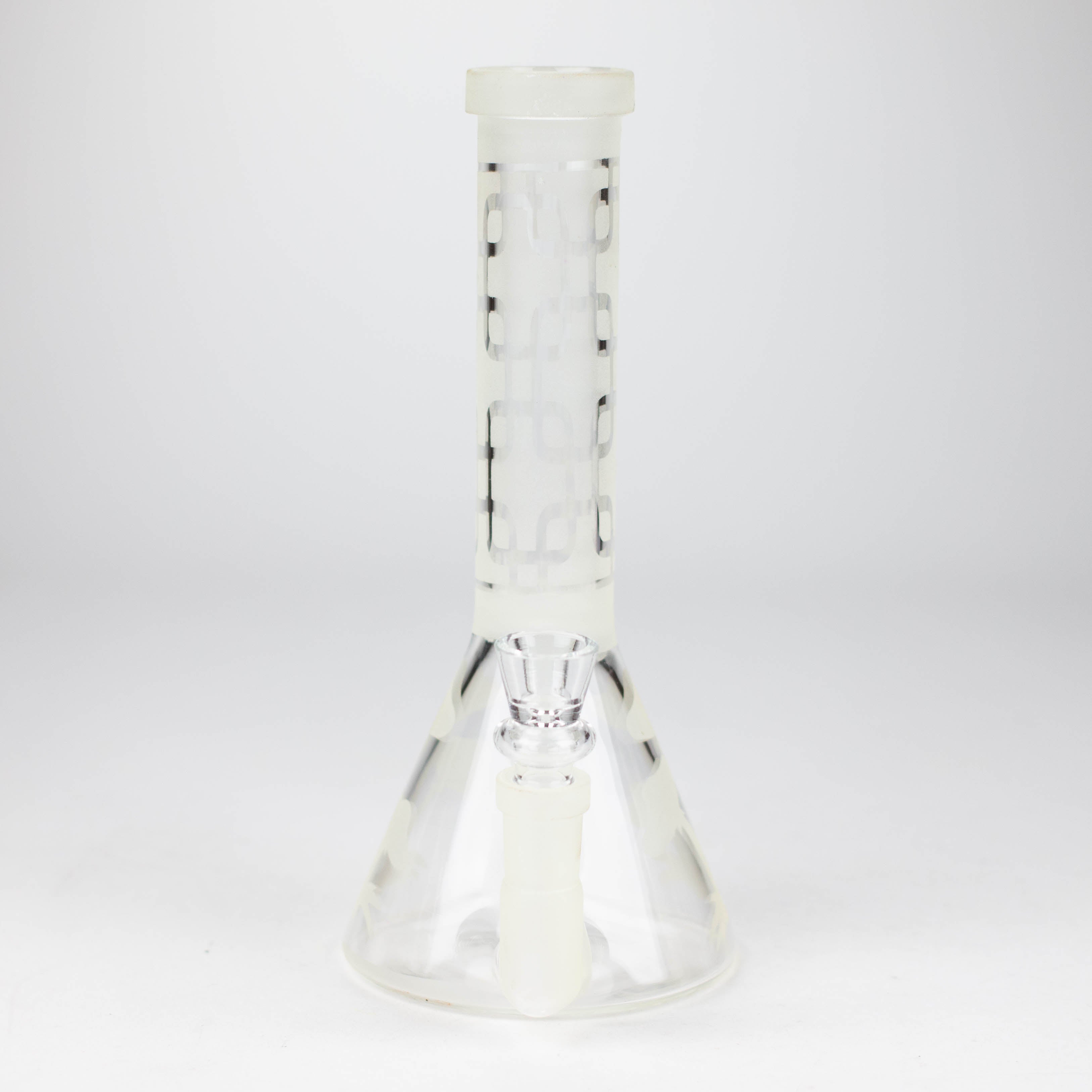 12" GLOW IN DARK BEAKER BONG WITH ICE CATCHER