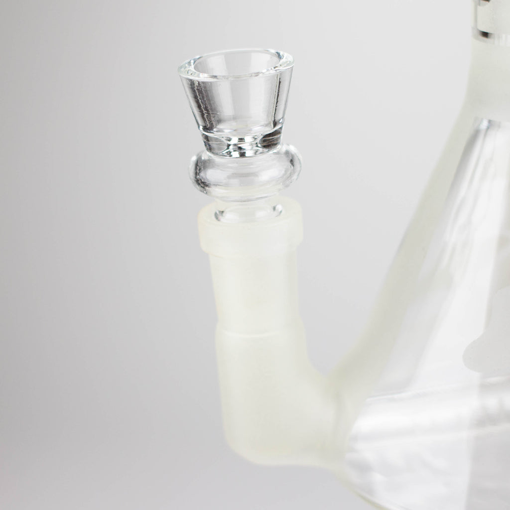 12" GLOW IN DARK BEAKER BONG WITH ICE CATCHER