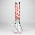 14" Hemp Weed 9mm glass bong [PIP845]