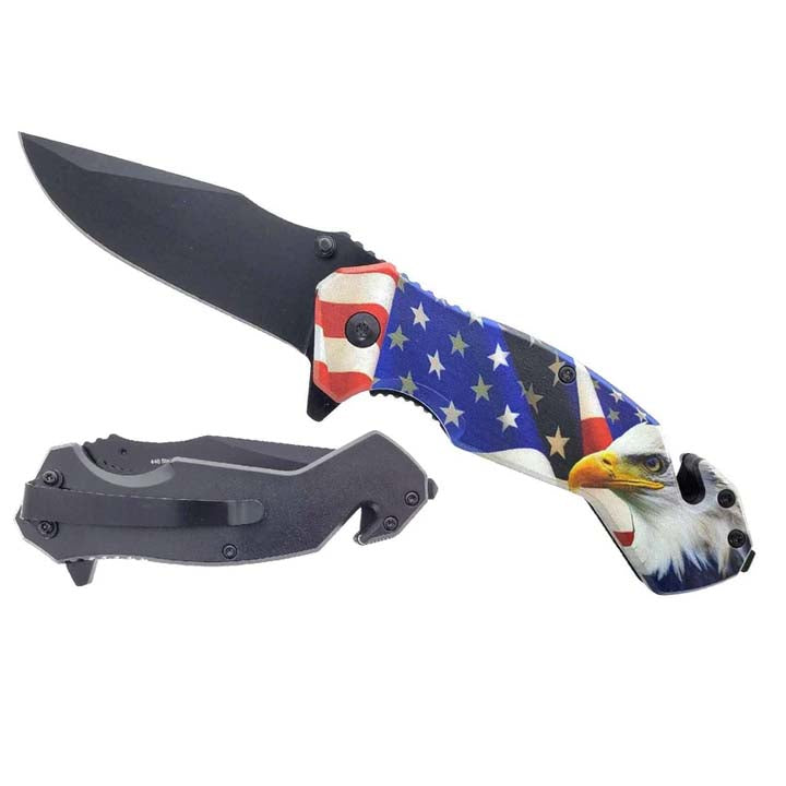 8" Eagle Blade Spring Assisted Knife
