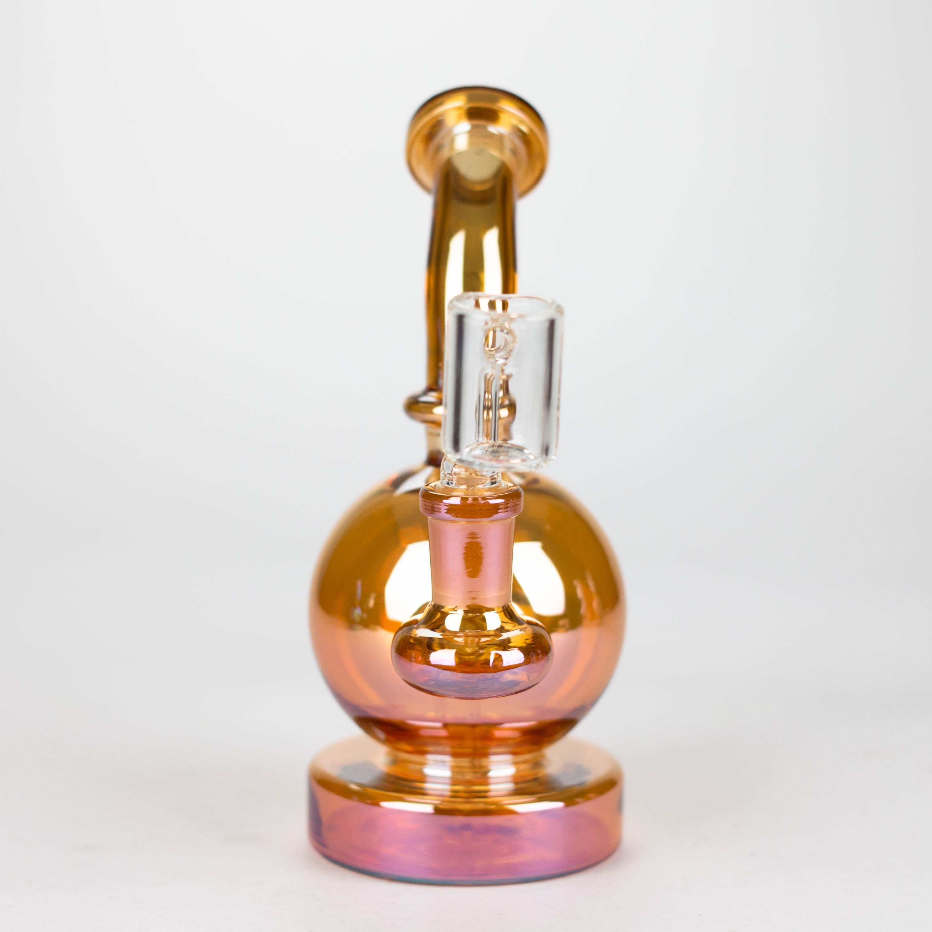 Z7" Solid Color Electroplate Rig with Banger and Bowl